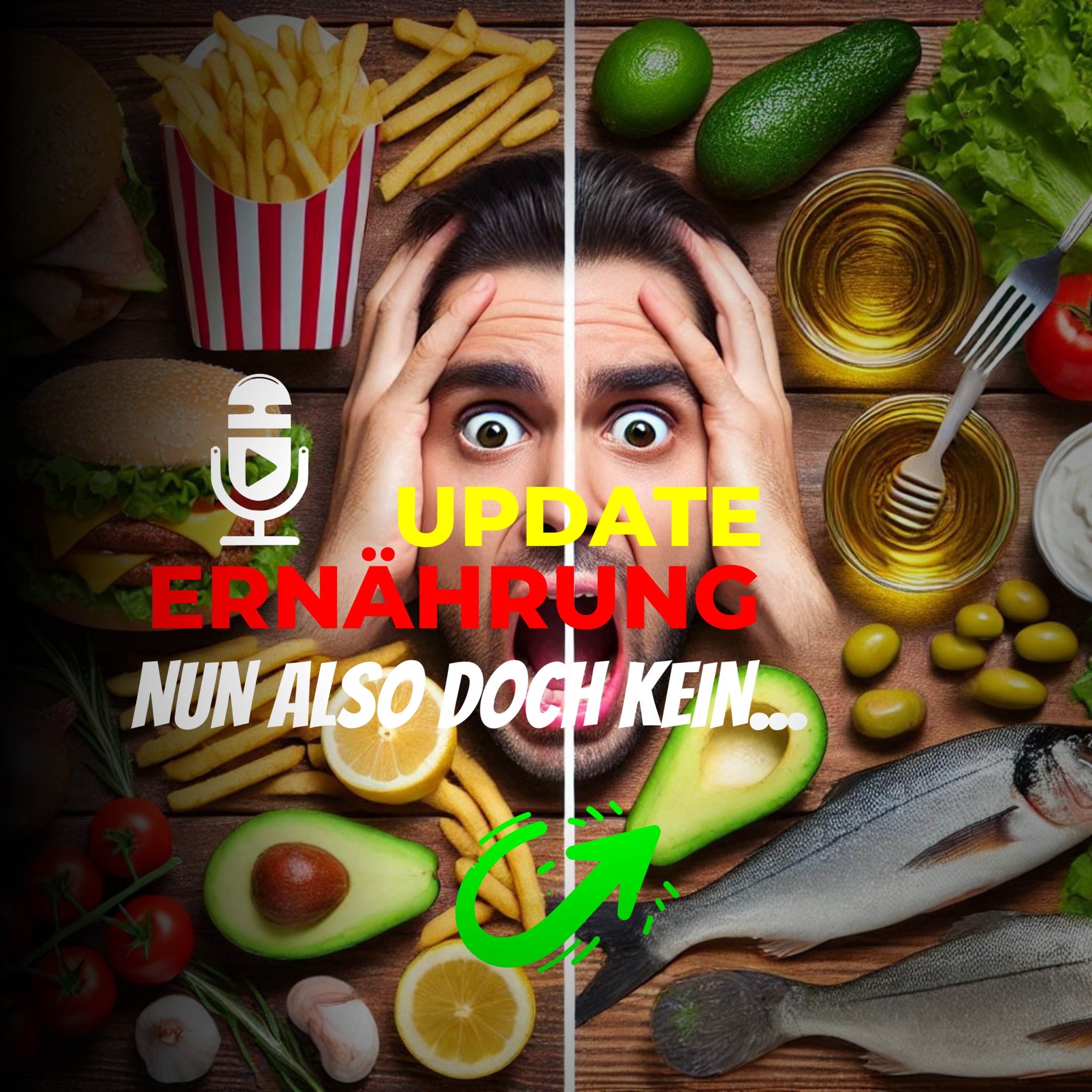 TOP 5 ERNÄHRUNGSTIPPS 2024: FETTE, ZUCKER & PROTEINE 🥑💪 | Gesundheit und Langlebigkeit episode artwork