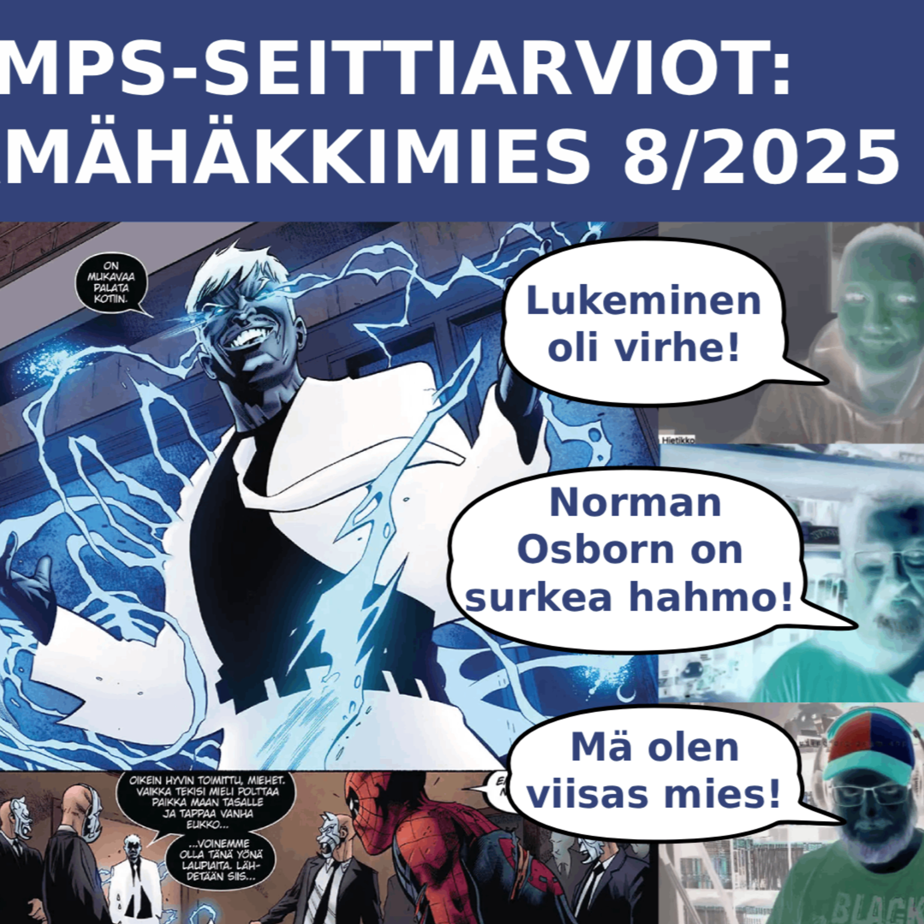 MPS Seittiarviot #8: Hämähäkkimies Spider-Man nro. 8/2025