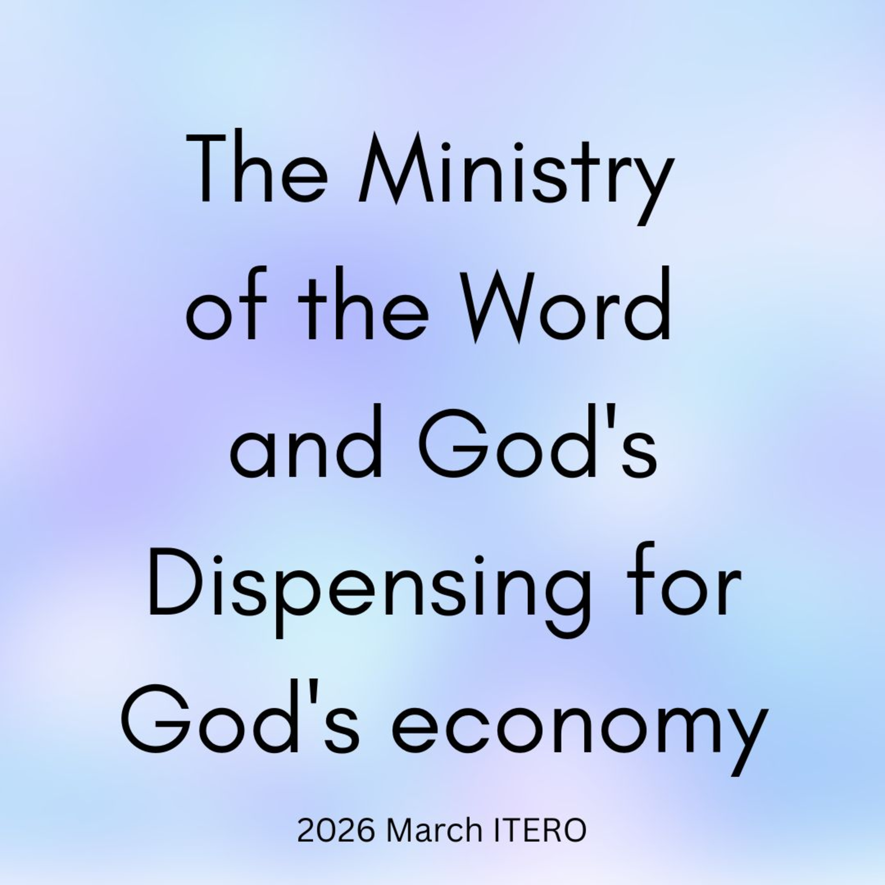 2026SITEROw2d2-Be Further Reconciled to God and Work Together with God to Bring Others into God episode artwork