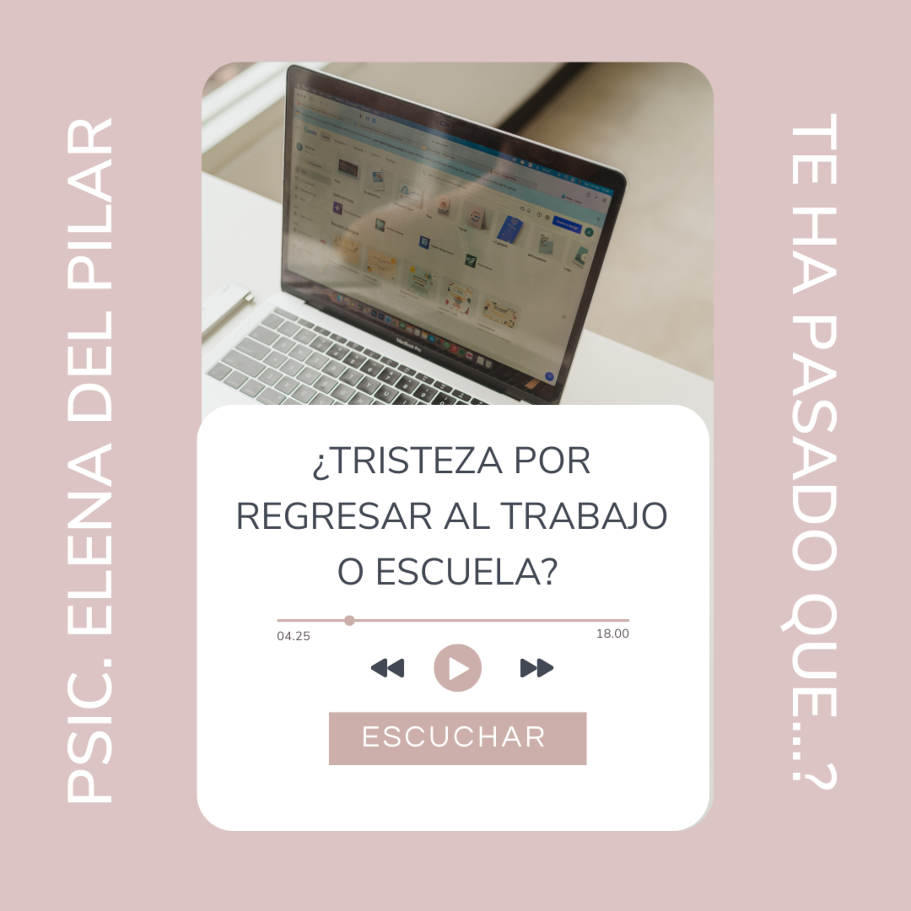 Te ha pasado que... Por Psic. Elena del Pilar