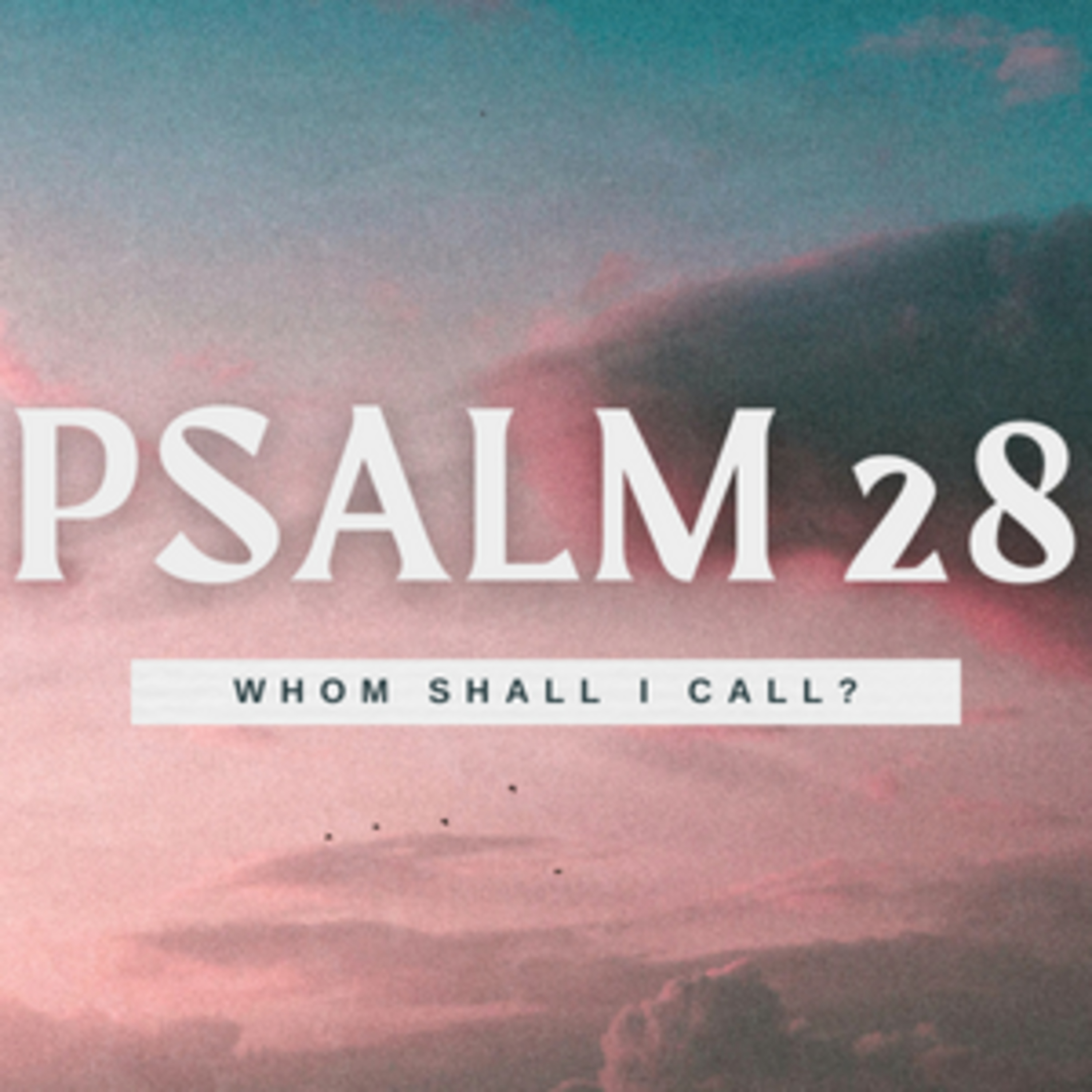 Psalm 28 | "Whom Shall I Call?" | March 3, 2024 episode artwork