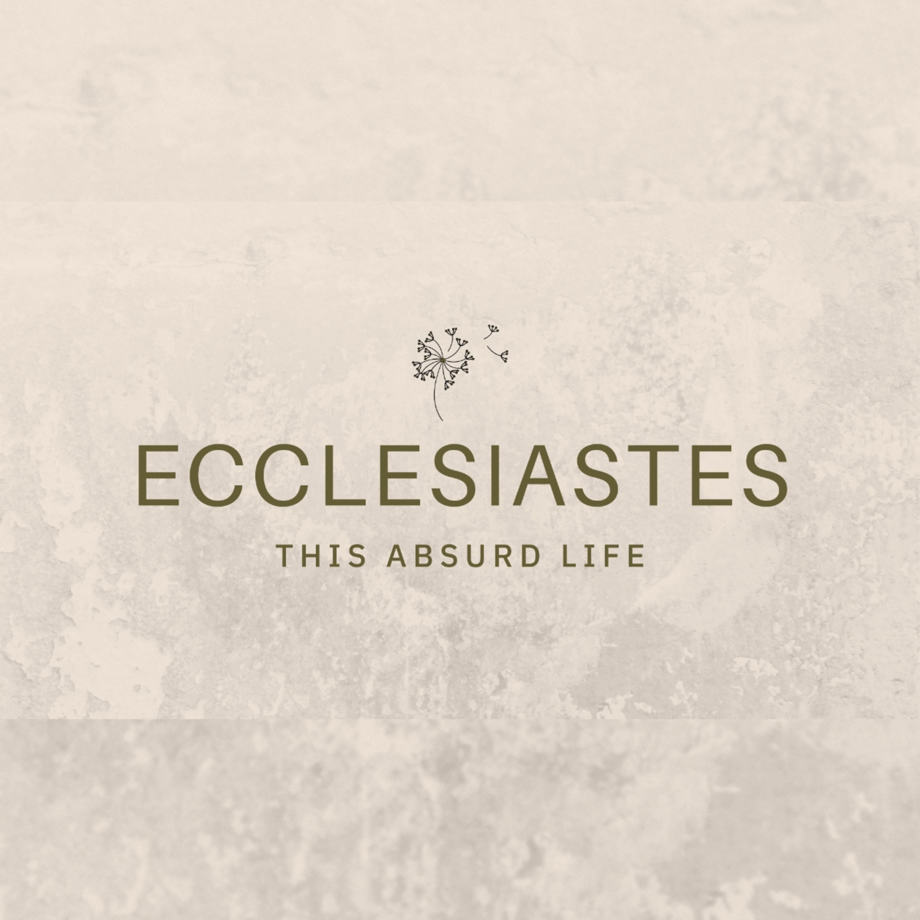 Ecclesiastes 2:1-11 | "Good Gifts, Bad gods" | January 18, 2026 episode artwork