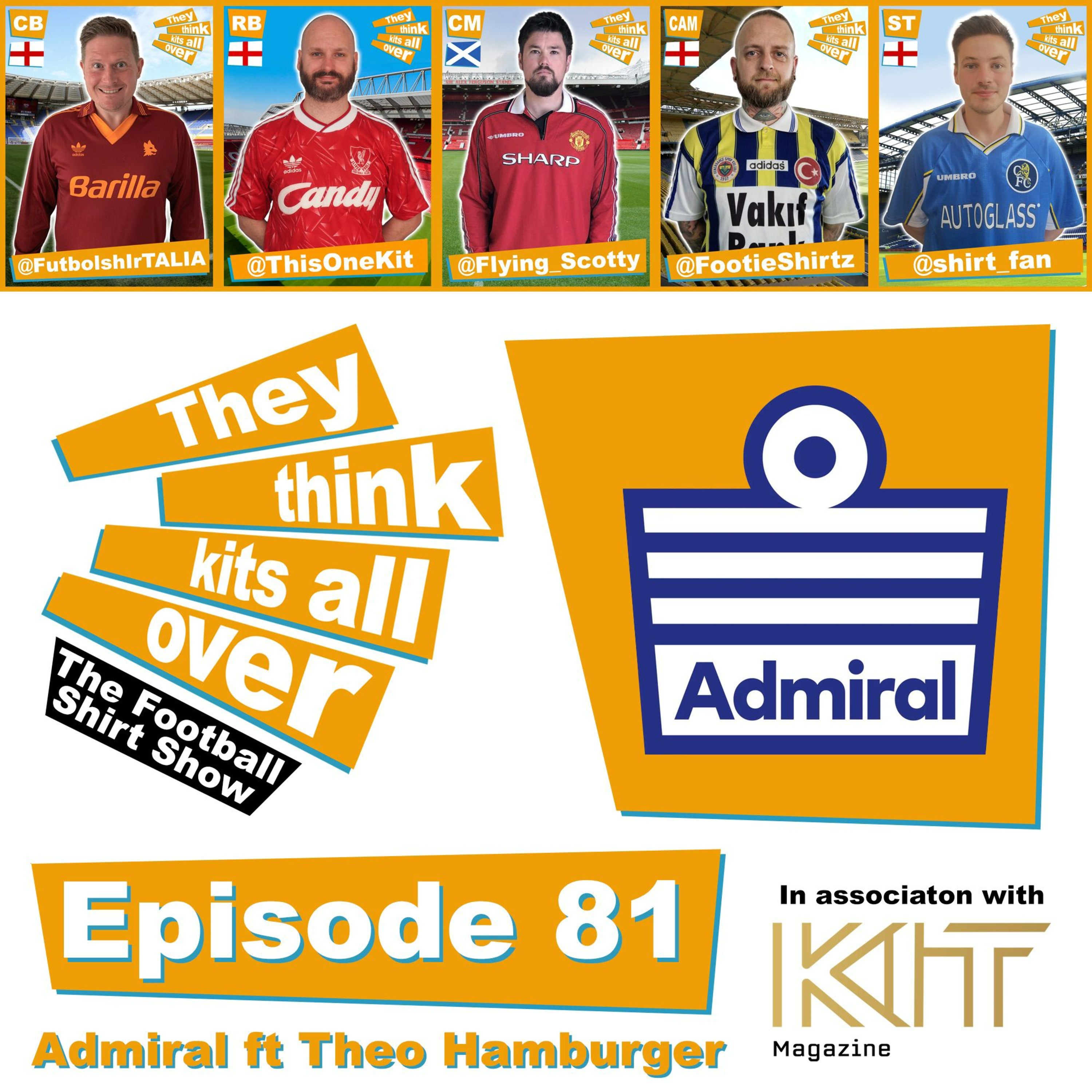 They Think Kits All Over - The Football Shirt Show