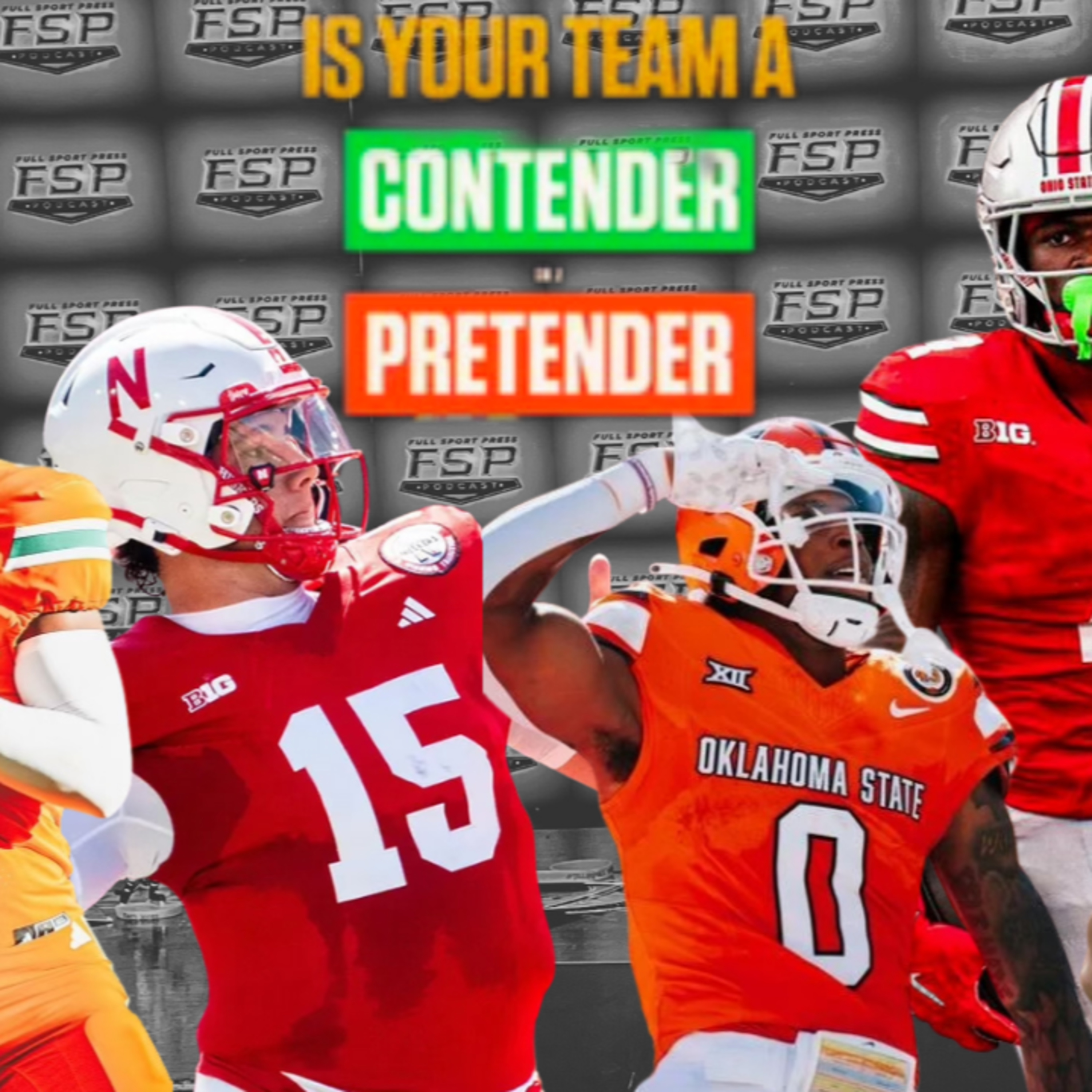 Episode 531: 2024 College Football Contenders or Pretenders Show | 9/9/2024 episode artwork