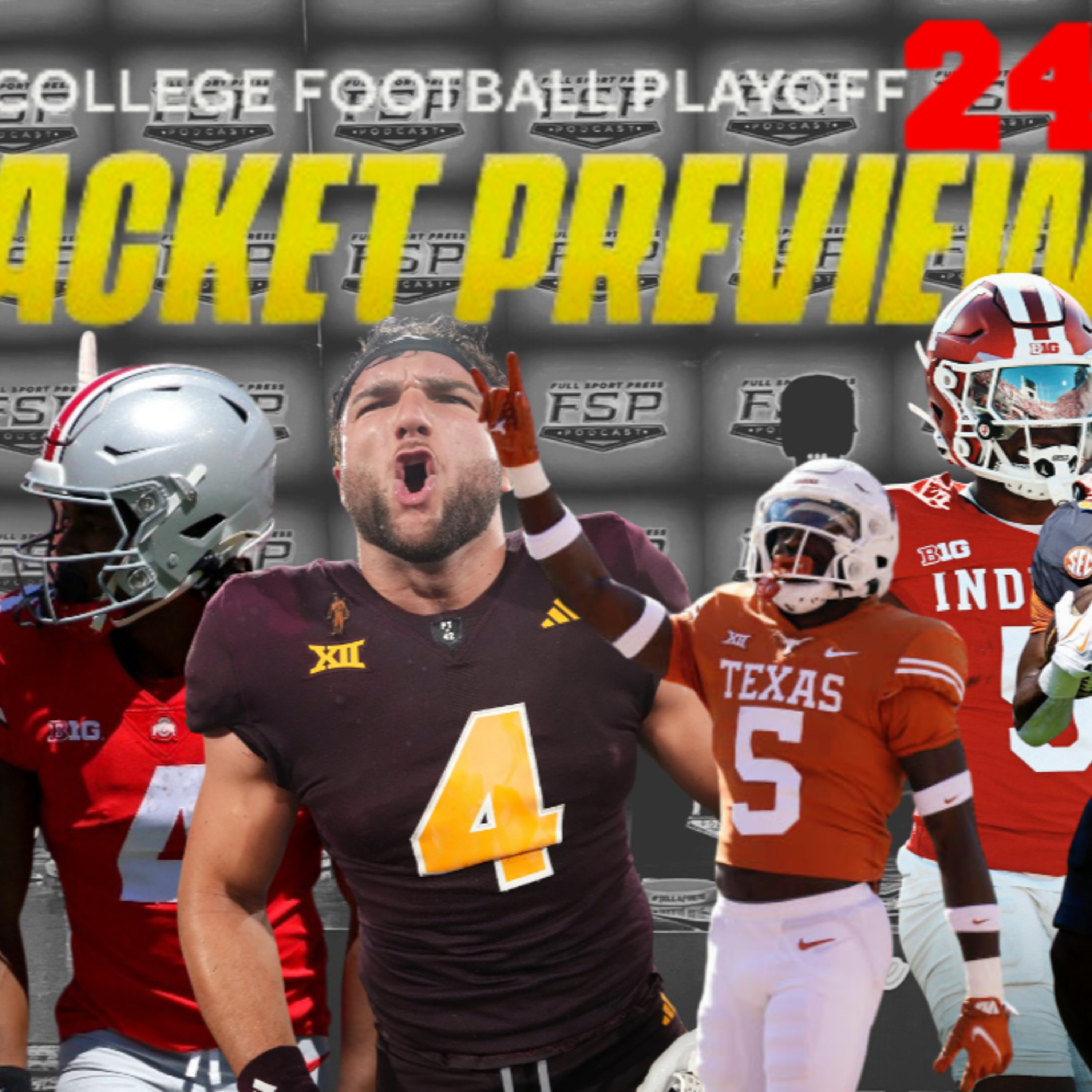 Episode 544: 2024 College Football Playoffs Breakdown Show | 12/16/2024 episode artwork