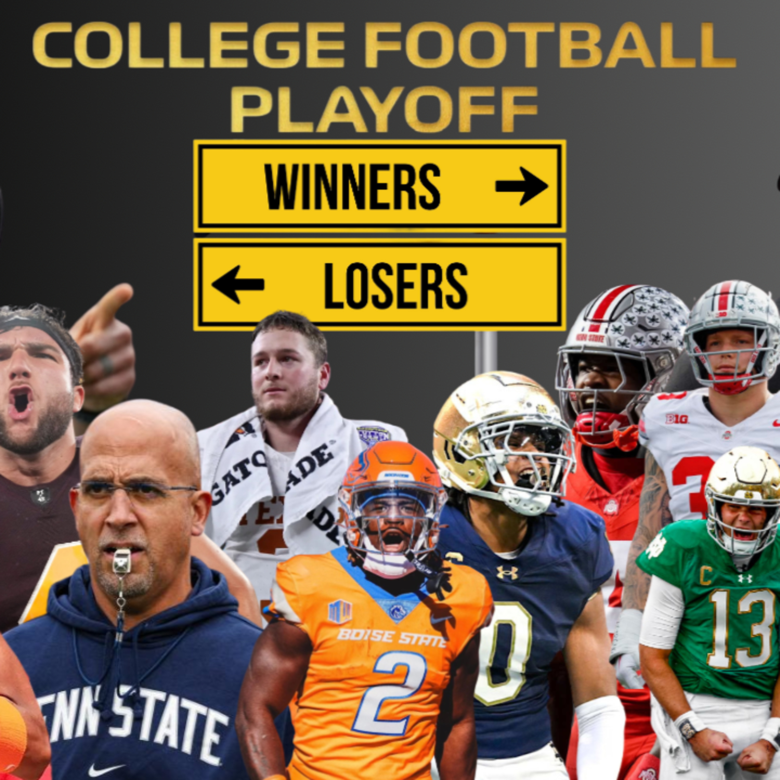 Episode 549: 2024-25 CFB Playoffs Winners & Losers Show | 1/20/2025 episode artwork