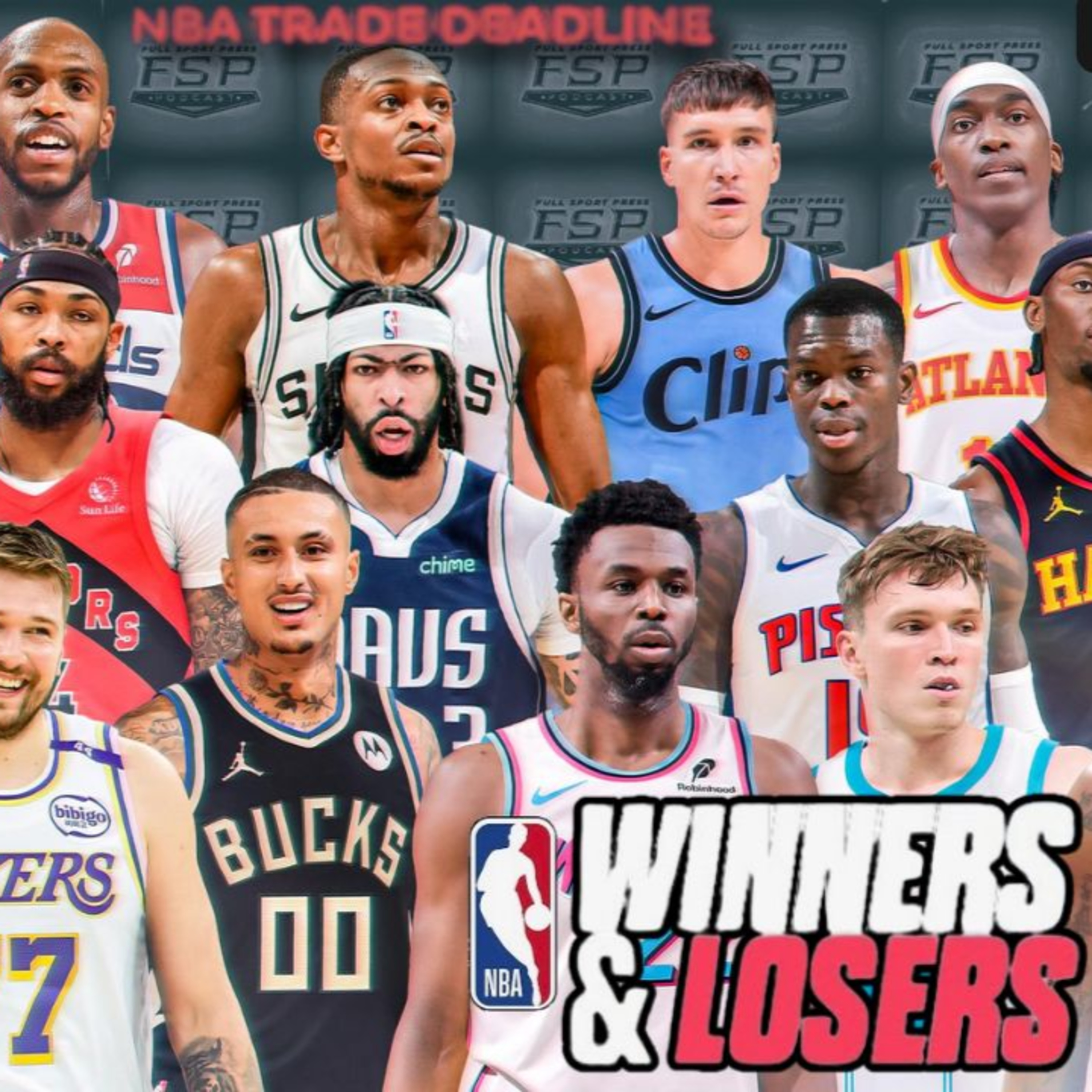 Episode 552: 2025 NBA Trade Deadline Winners & Losers Show | 2/10/2025 episode artwork