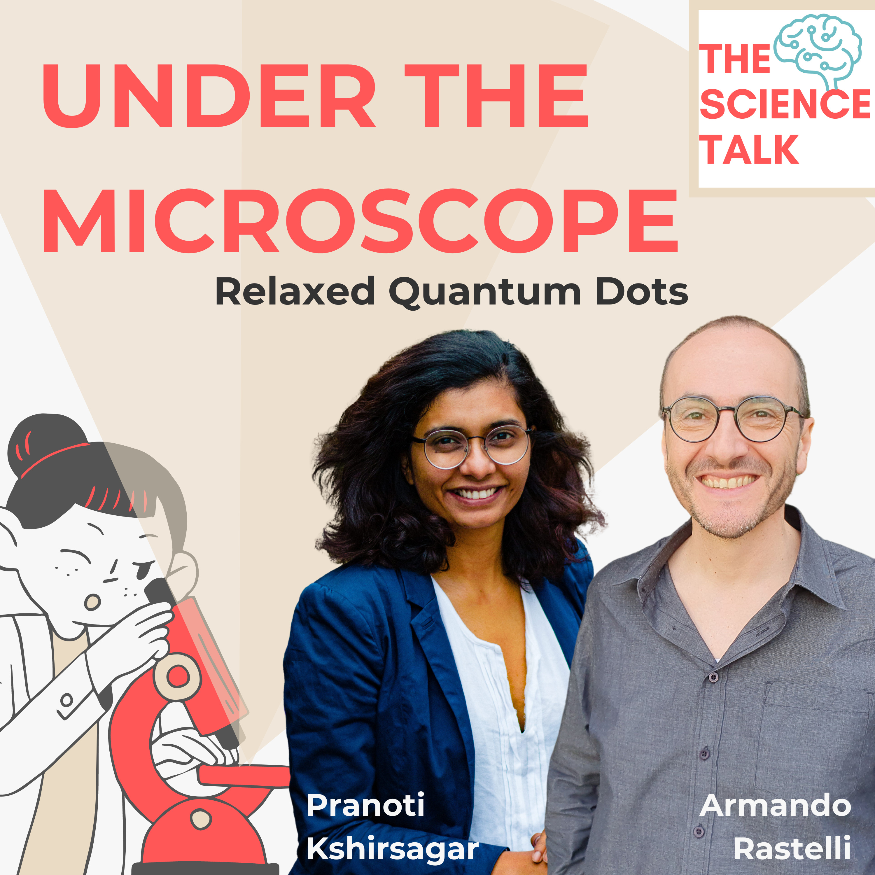 218. Chocolate Chips & Relaxed Quantum Dots ft. Armando Rastelli I Pranoti Kshirsagar episode artwork