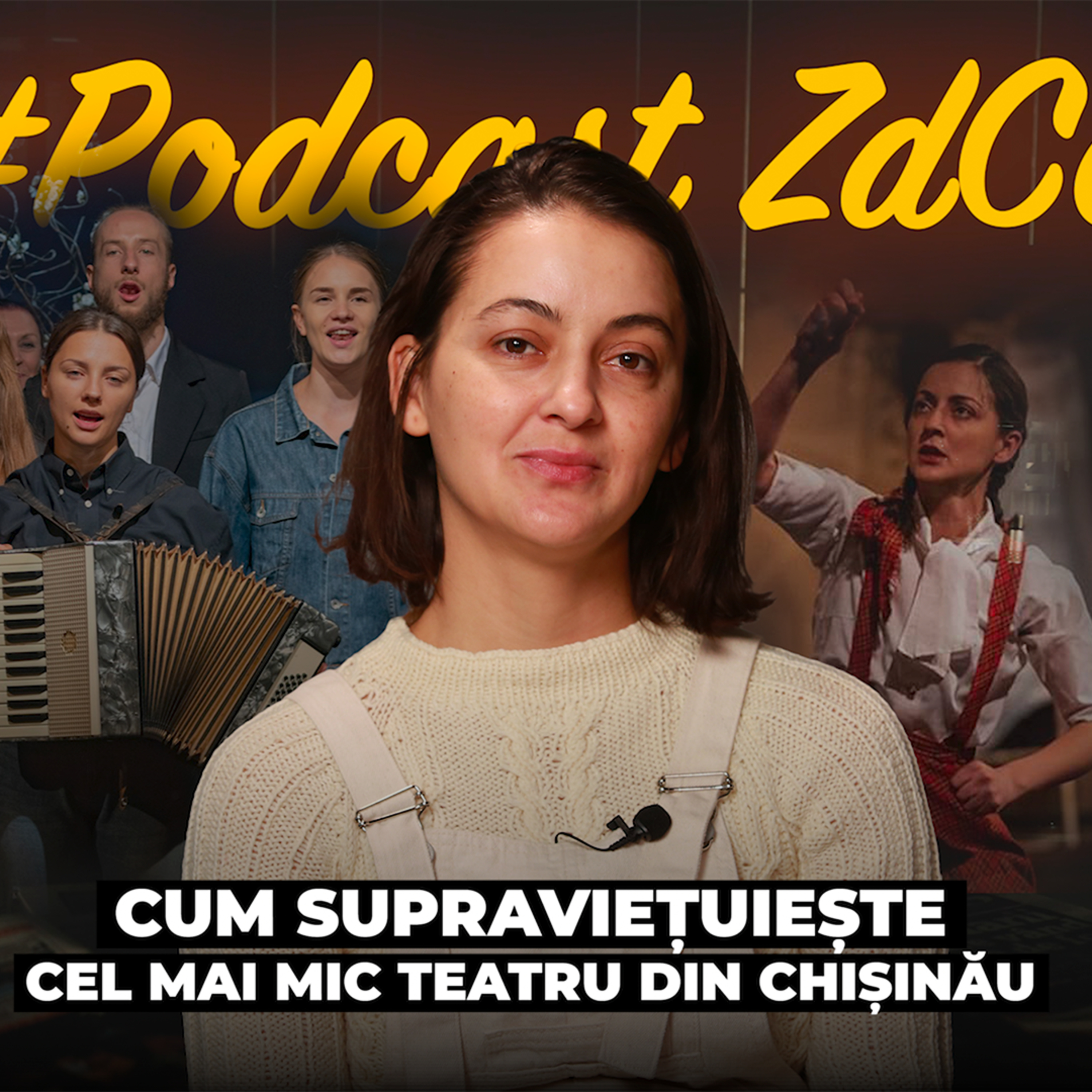Teatrul, între sărăcie și creație. Elena Frunze-Hatman, directoarea Teatrului „Alexei Mateevici” - Podcast ZdCe episode artwork