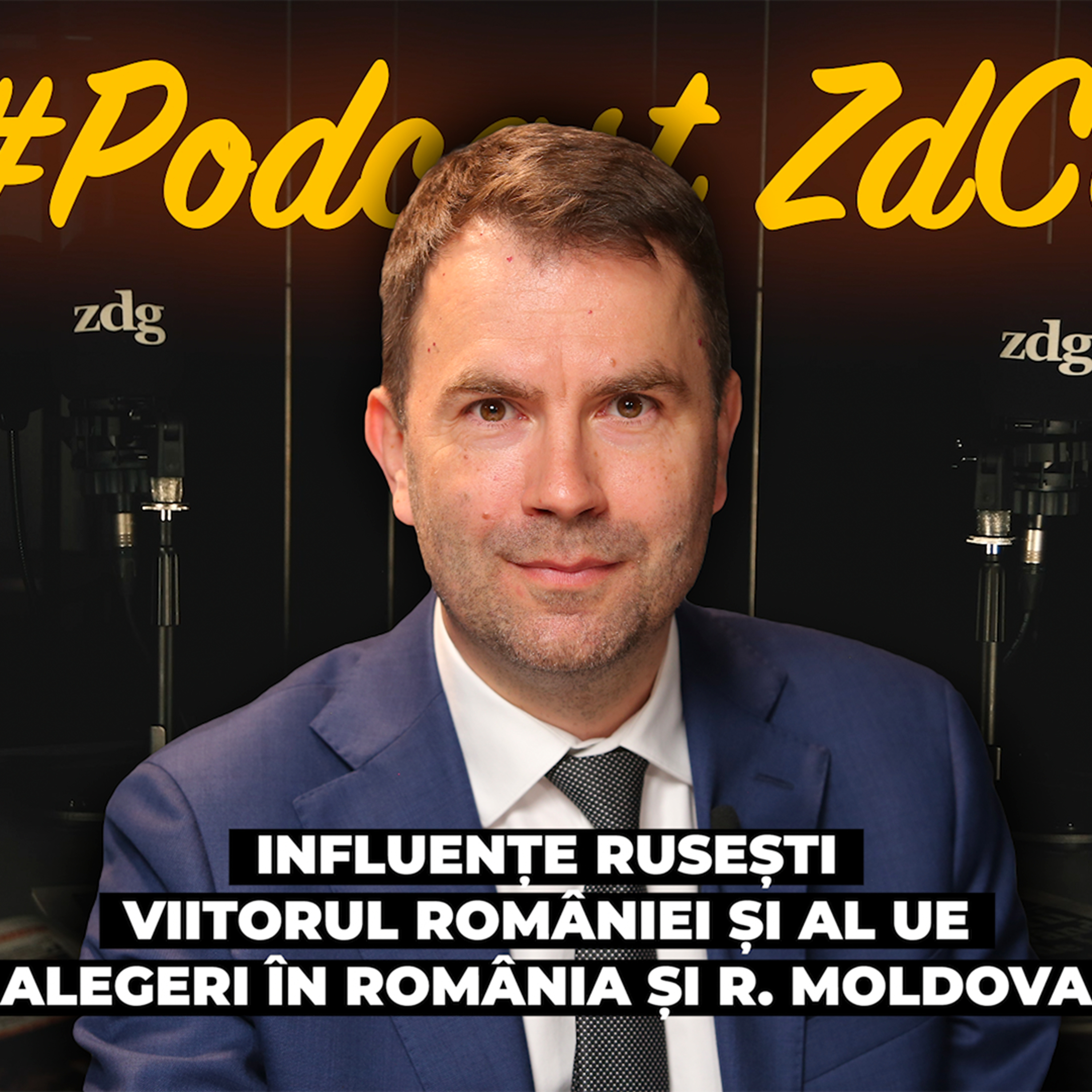 Despre alegeri și influențe rusești. Cătălin Drulă, deputat din România, la Podcast ZdCe episode artwork