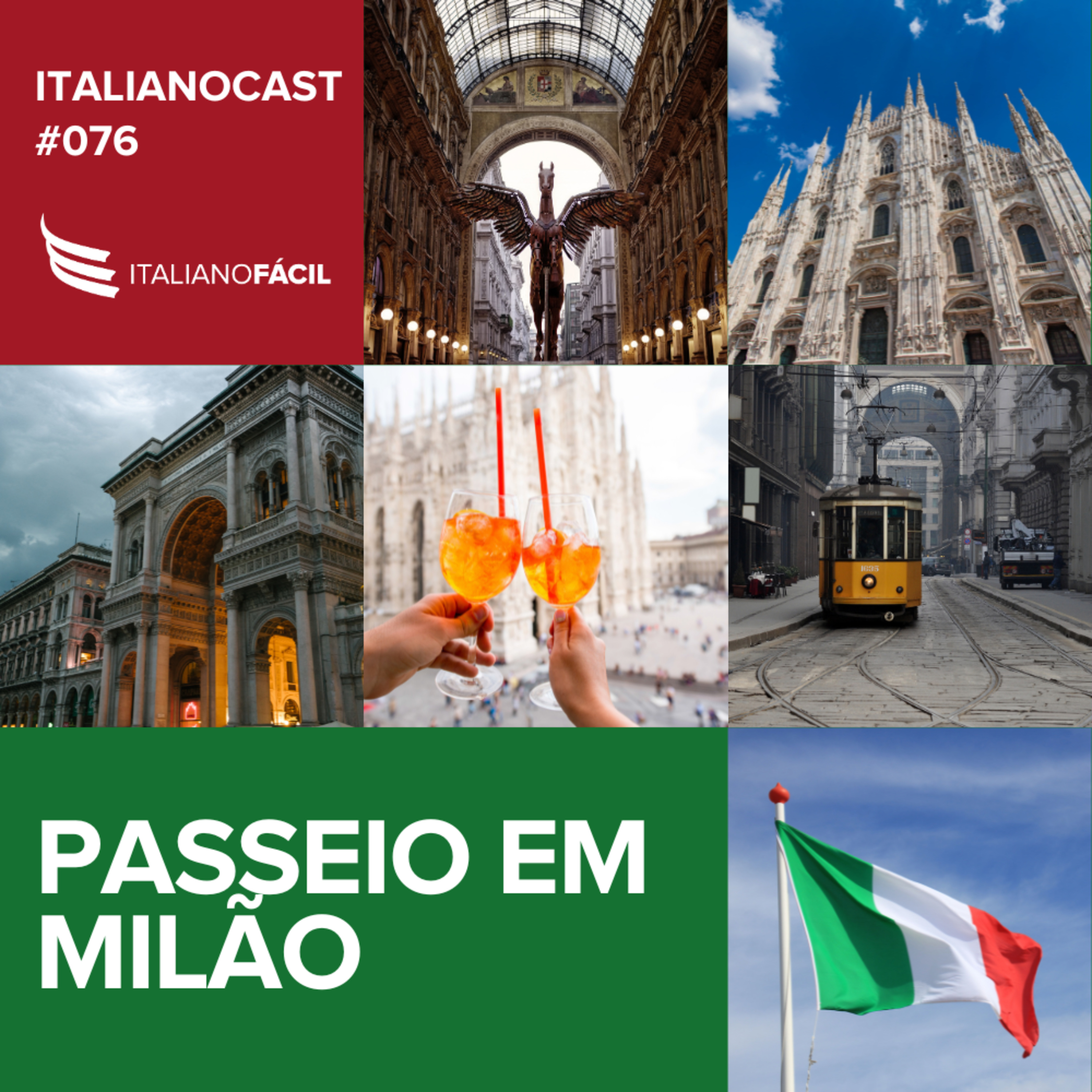 #076 - Passeio em Milão (Parte 1) episode artwork