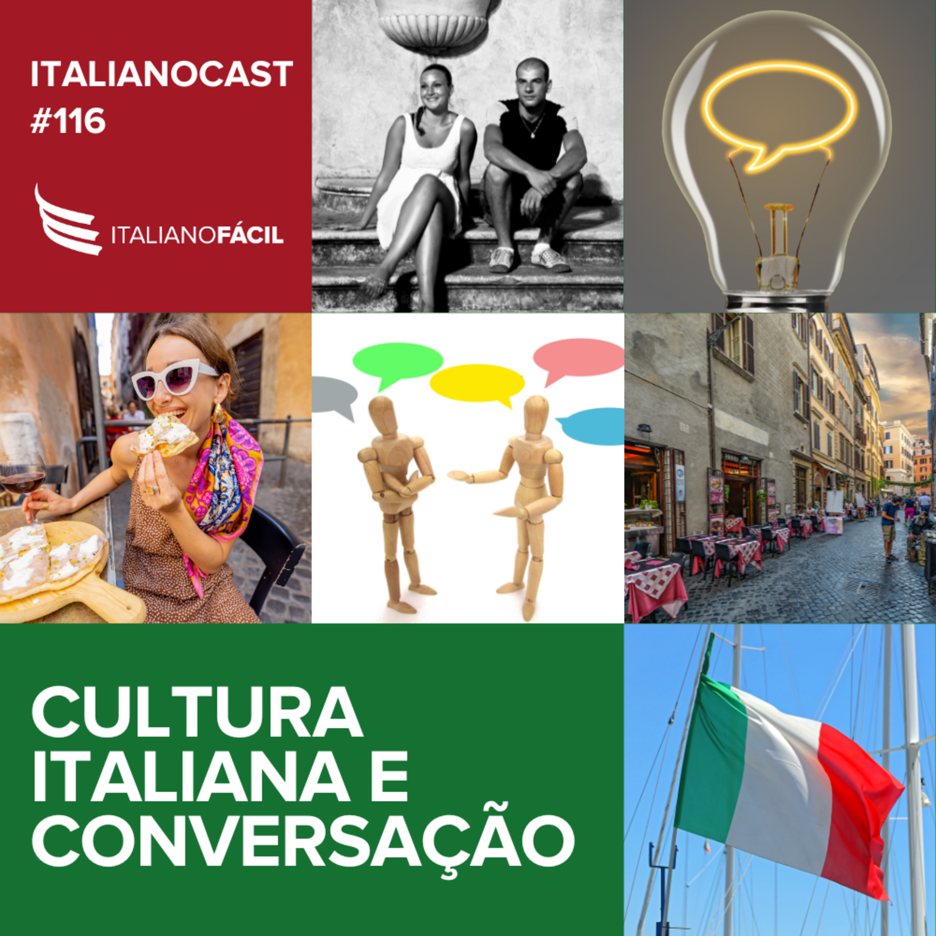 #116 - Cultura italiana e conversação (Parte 2) episode artwork
