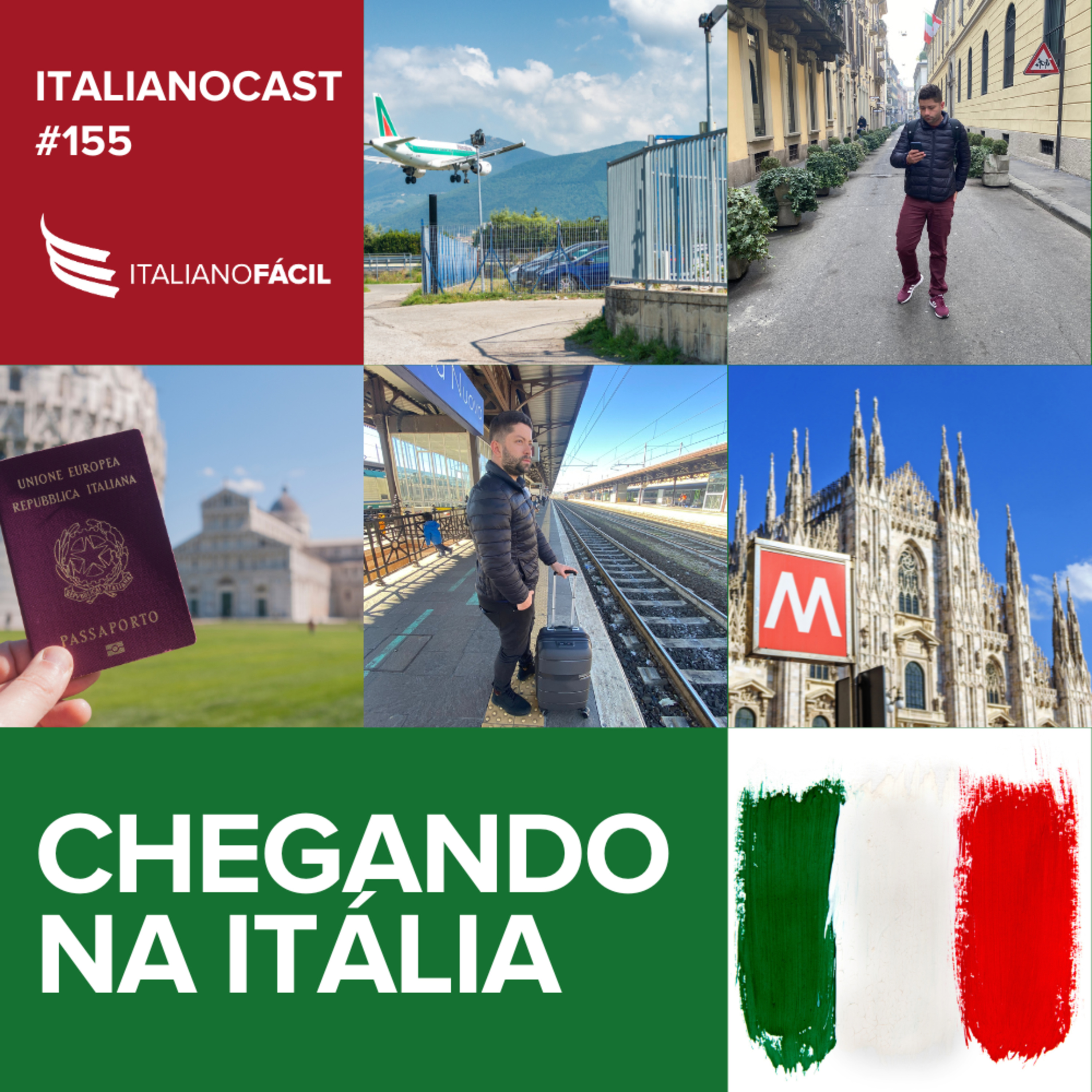 #155 - Chegando na Itália (Parte 1) episode artwork