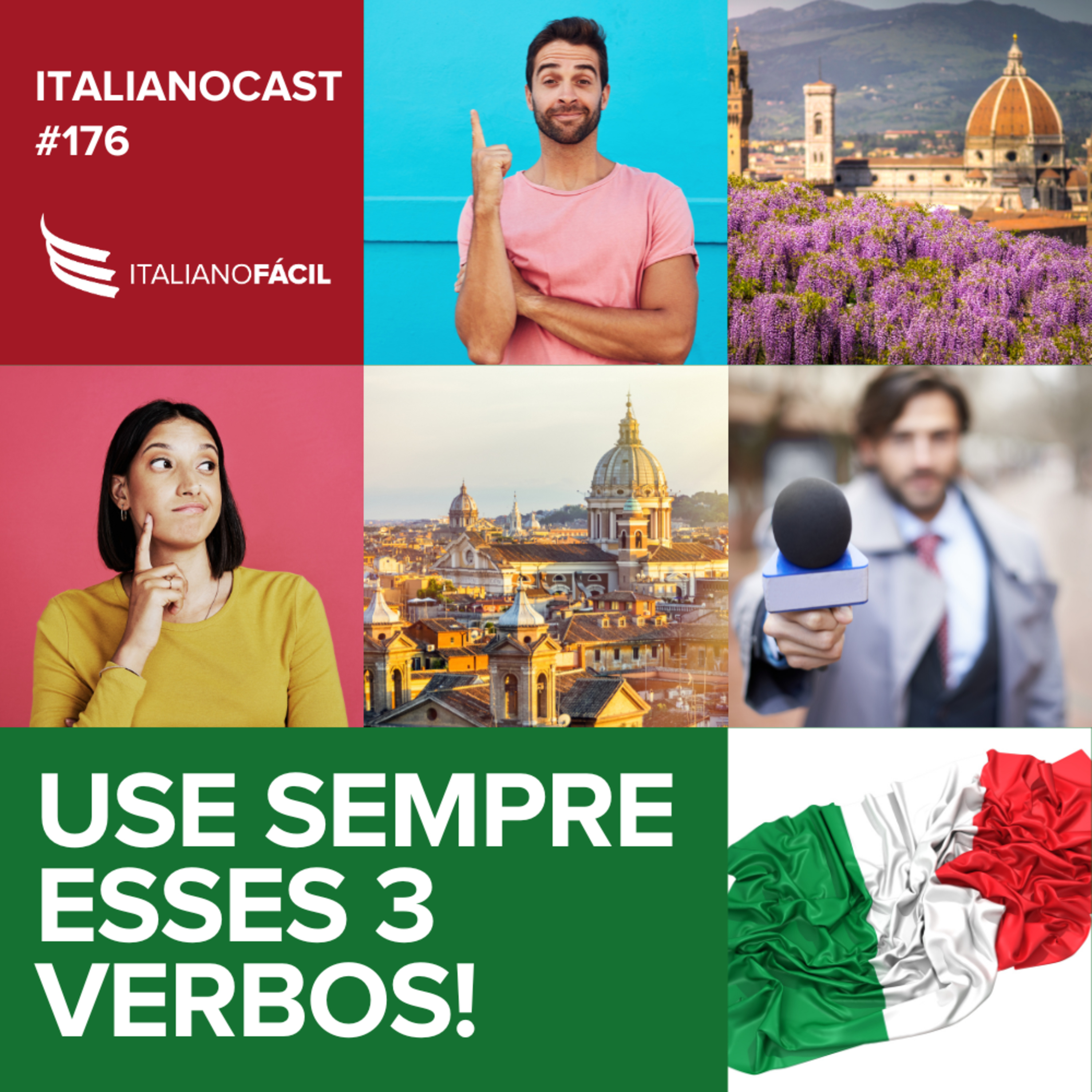 #176 - Use sempre esses 3 verbos! (Parte 2) episode artwork