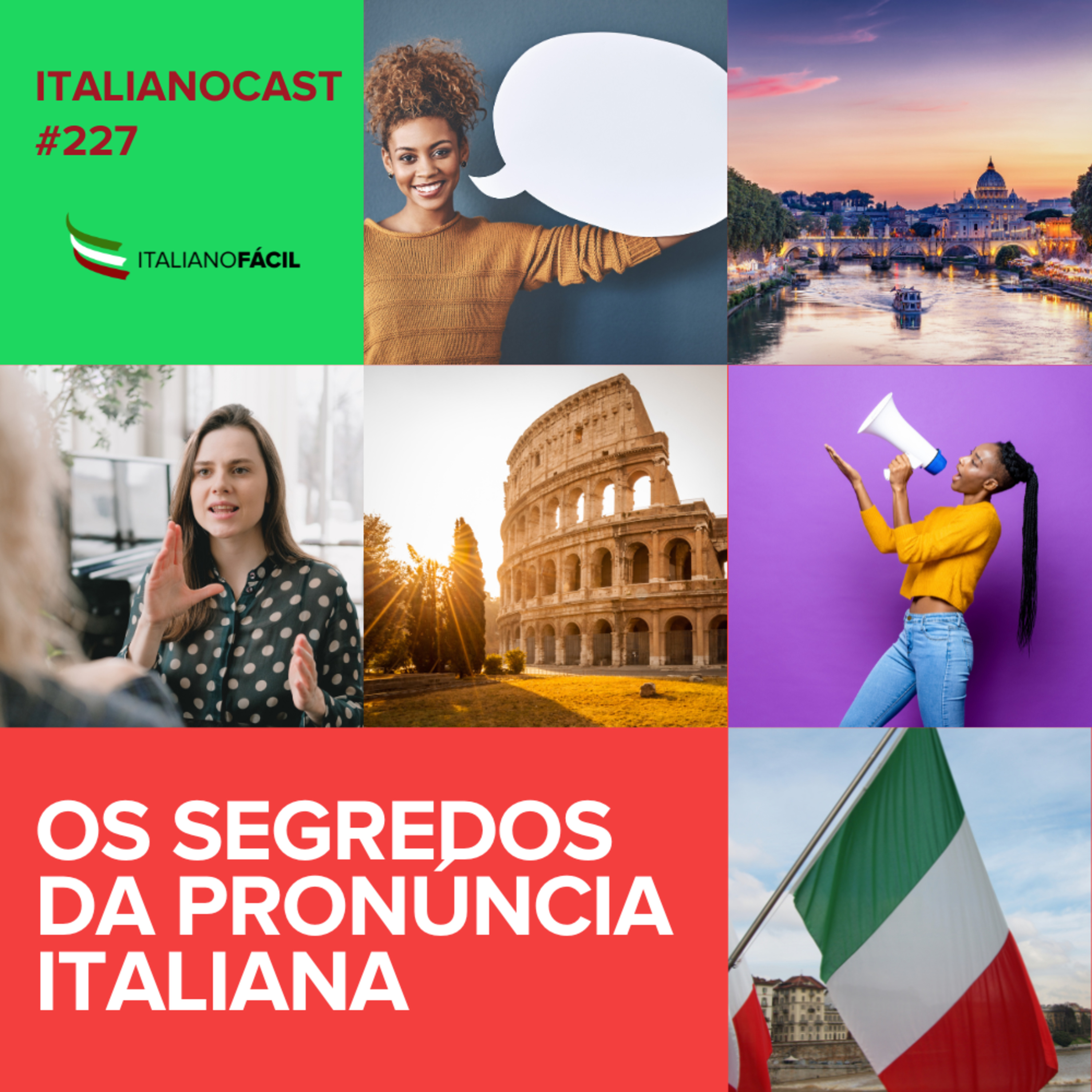 #227 - Os segredos da pronúncia italiana episode artwork