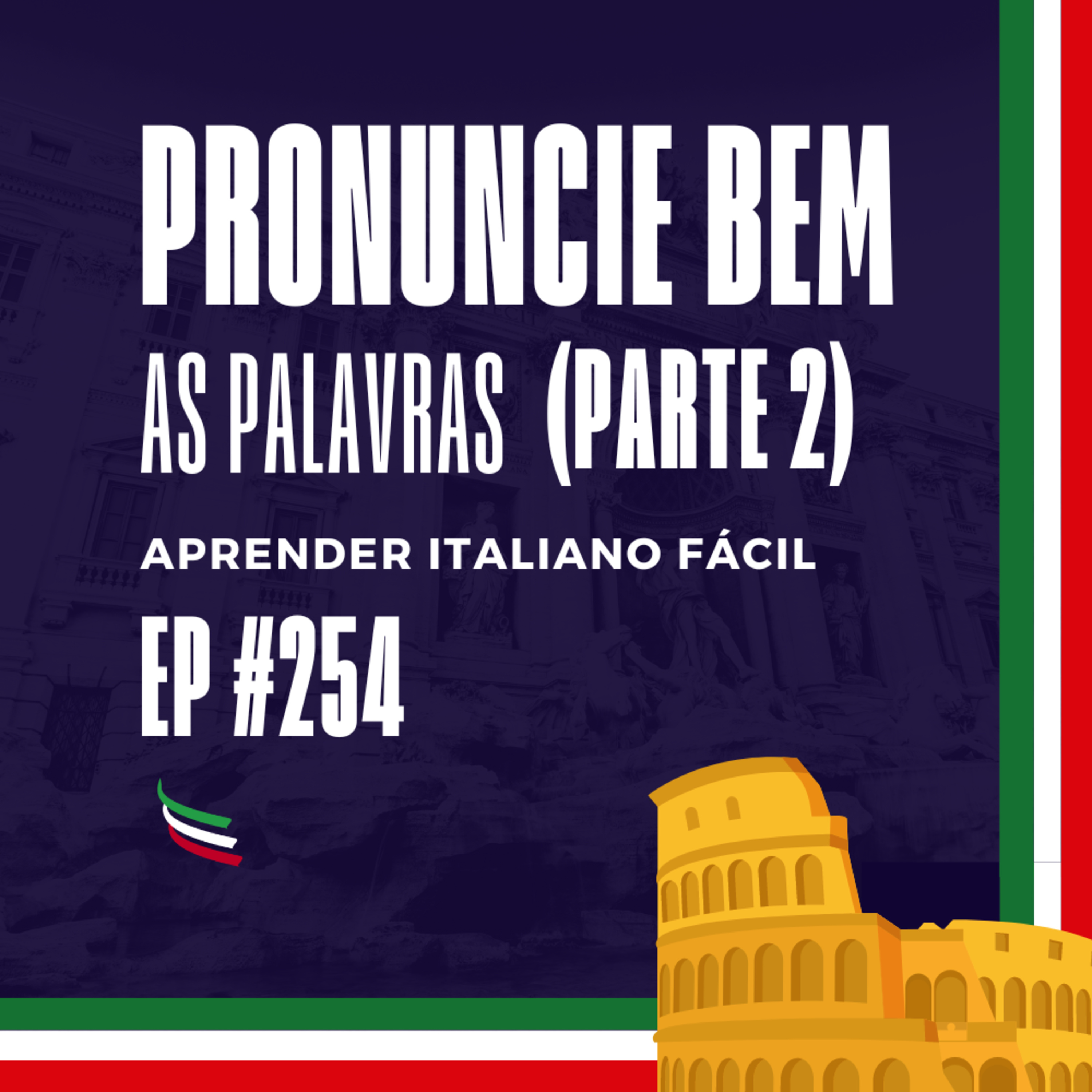 #254 - Pronuncie bem as palavras (Parte 2) episode artwork