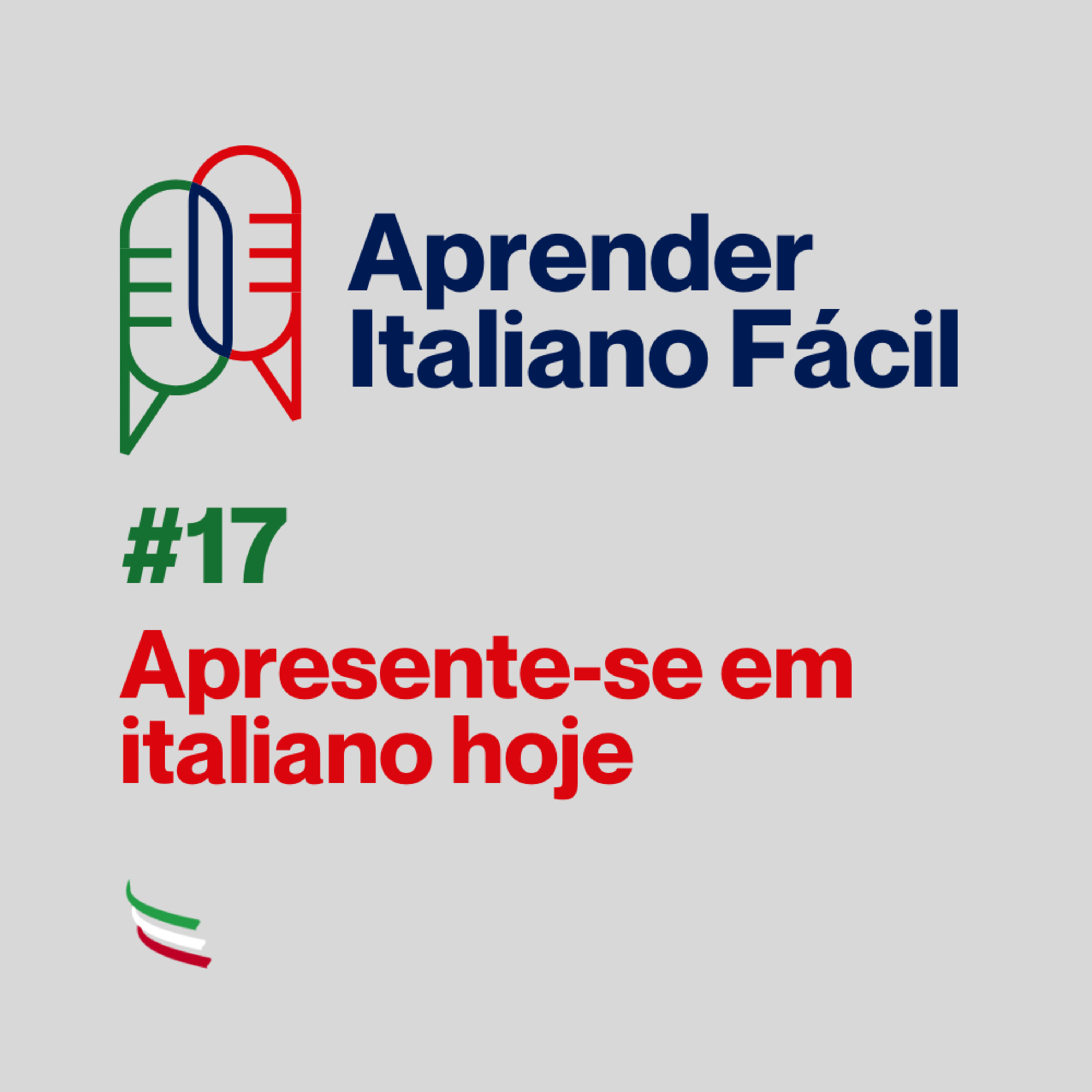 #017 - Apresente-se em italiano hoje episode artwork