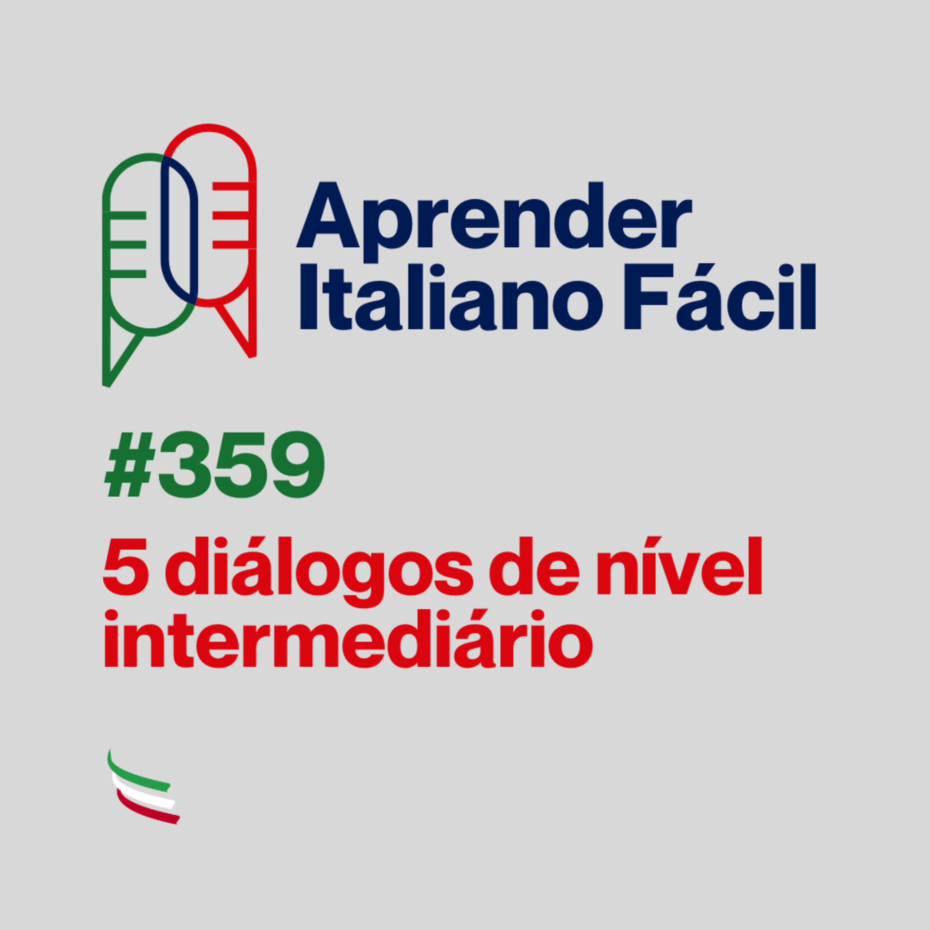 #359 - 5 diálogos de nível intermediário episode artwork