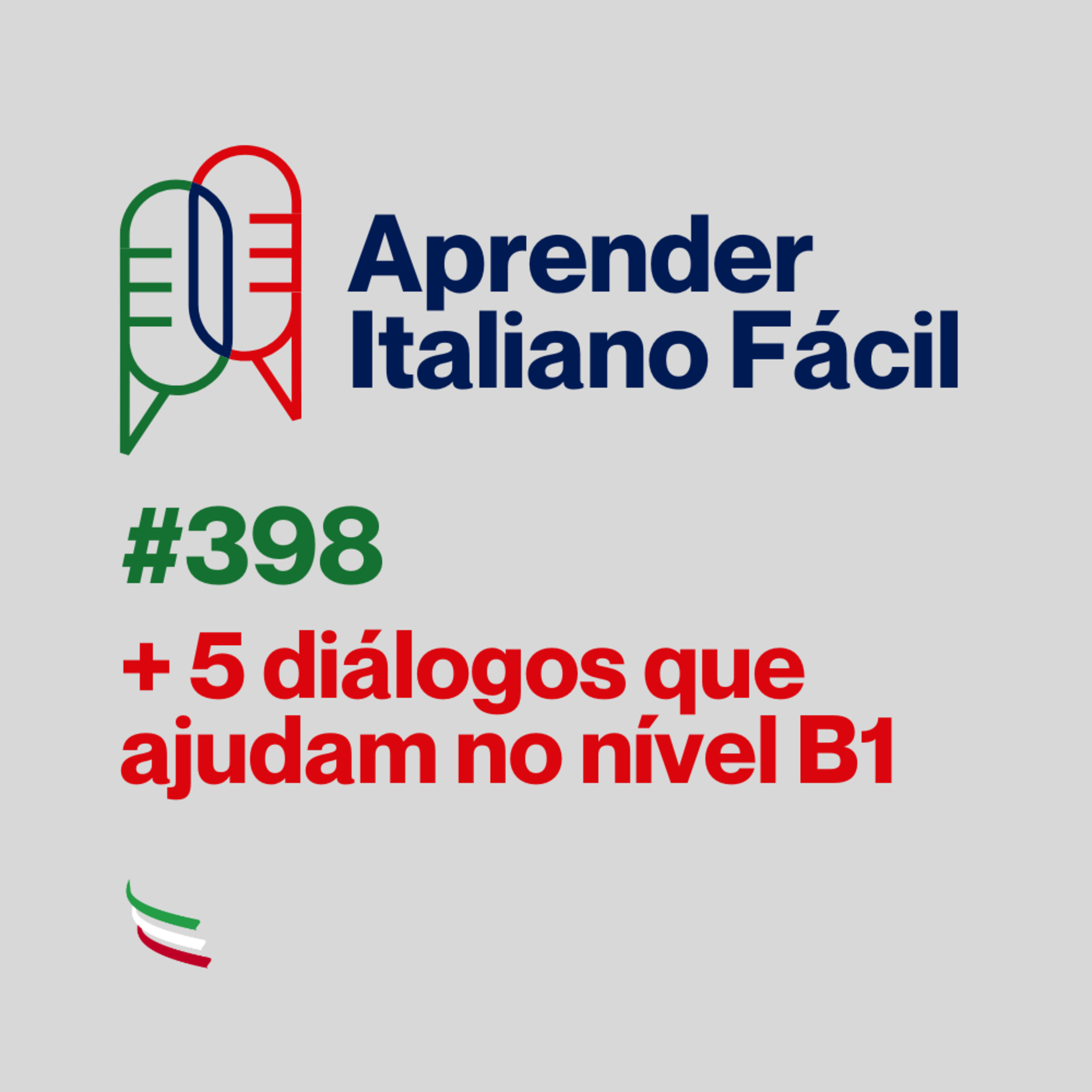 #398 - +5 diálogos que te ajudam no nível B1 episode artwork