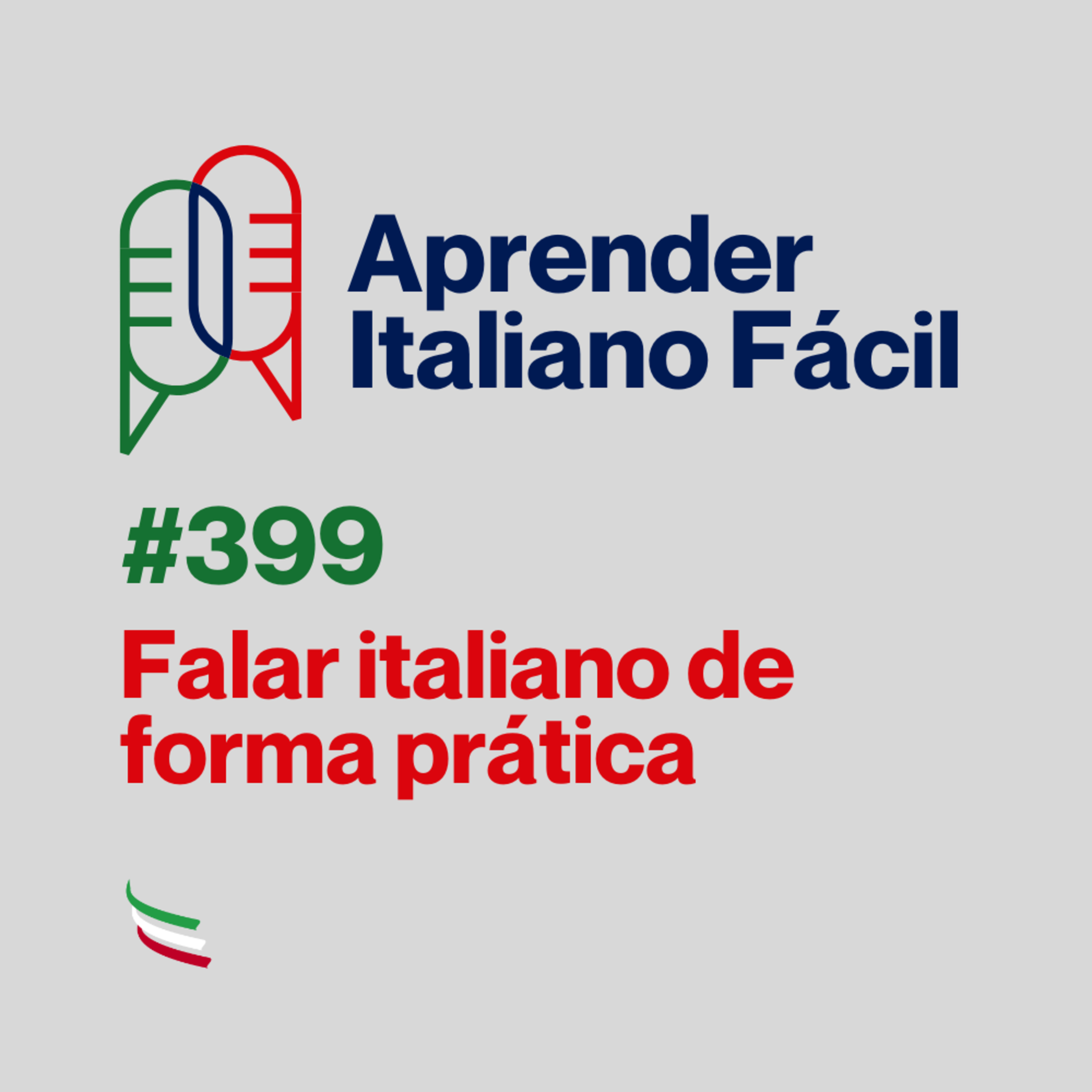 #399 - Falar italiano de forma prática episode artwork