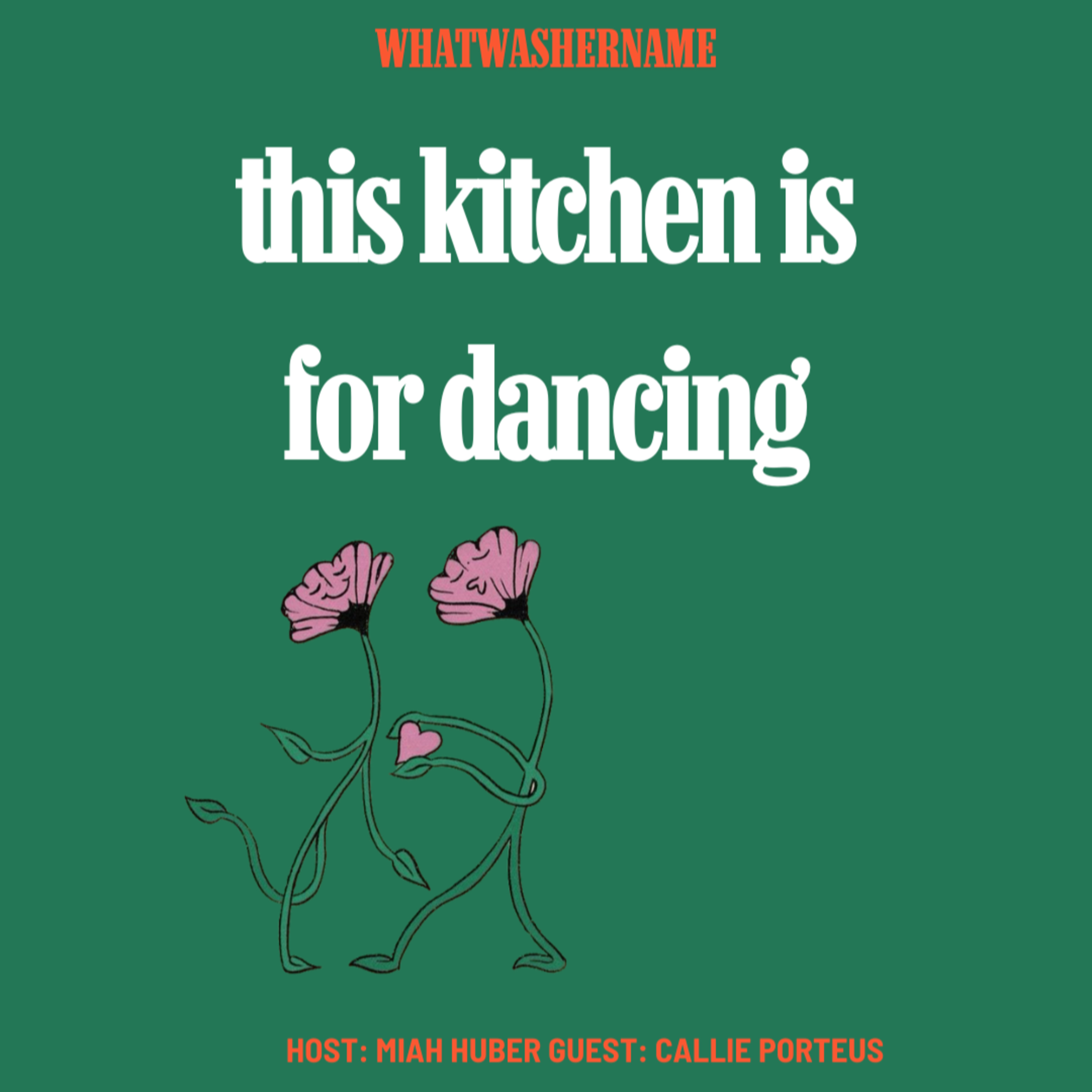 This kitchen is for dancing with Callie Porteus