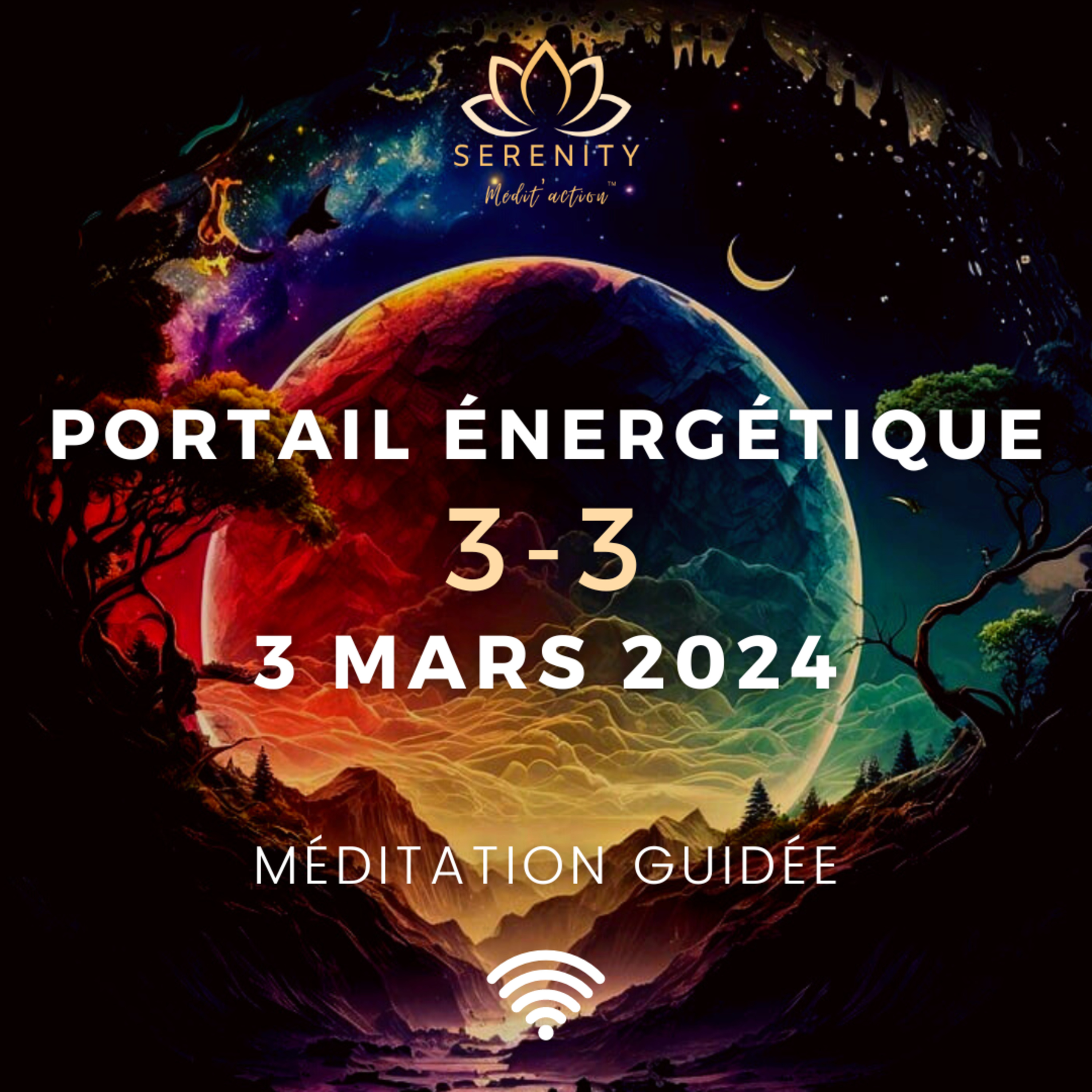 25 MIN 🎧 Méditation - PUISSANT Portail énergétique de la TRINITÉ du 3-3 episode artwork