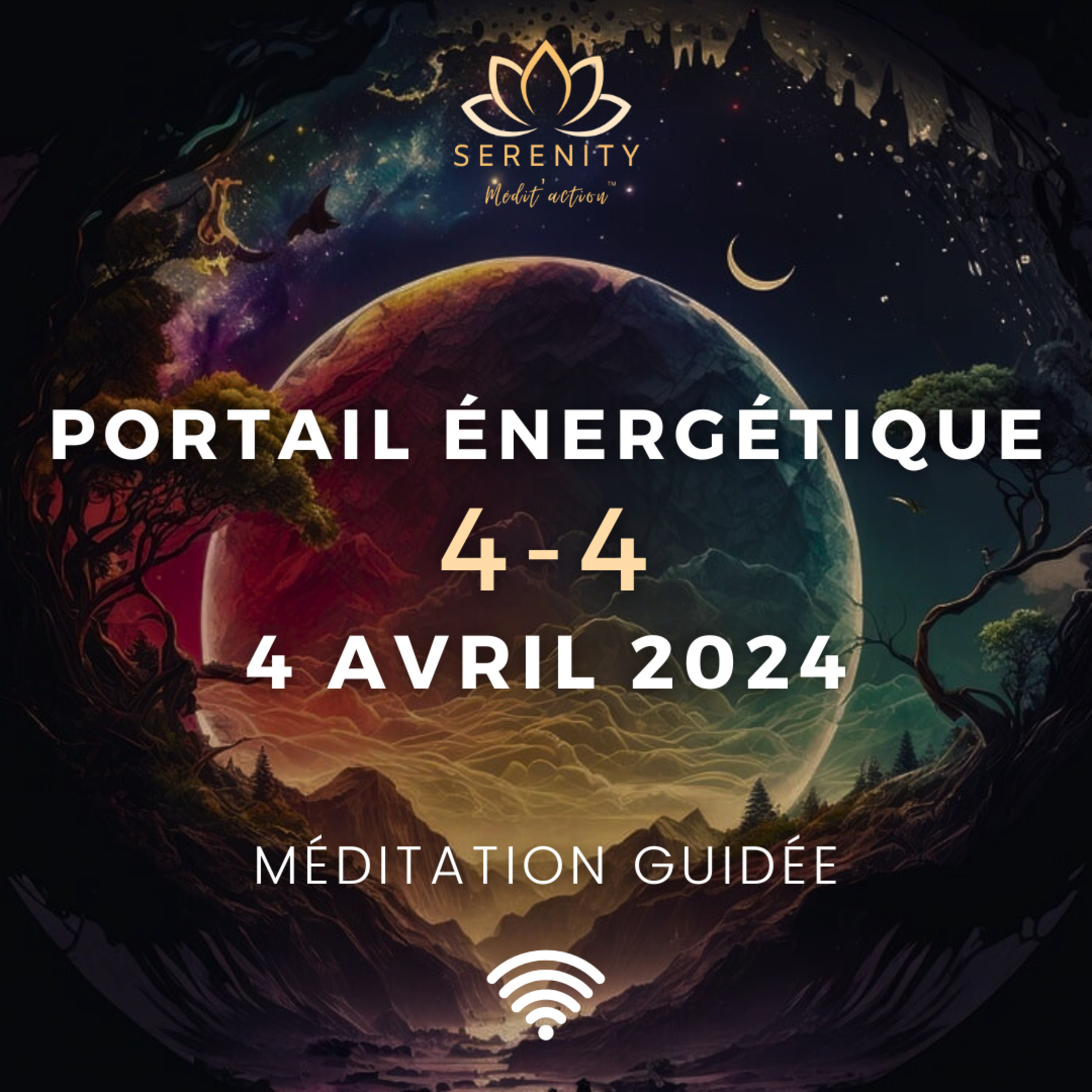 25 MIN 🎧 Méditation PUISSANT Portail énergétique du 4-4 - Construction et Manifestations episode artwork
