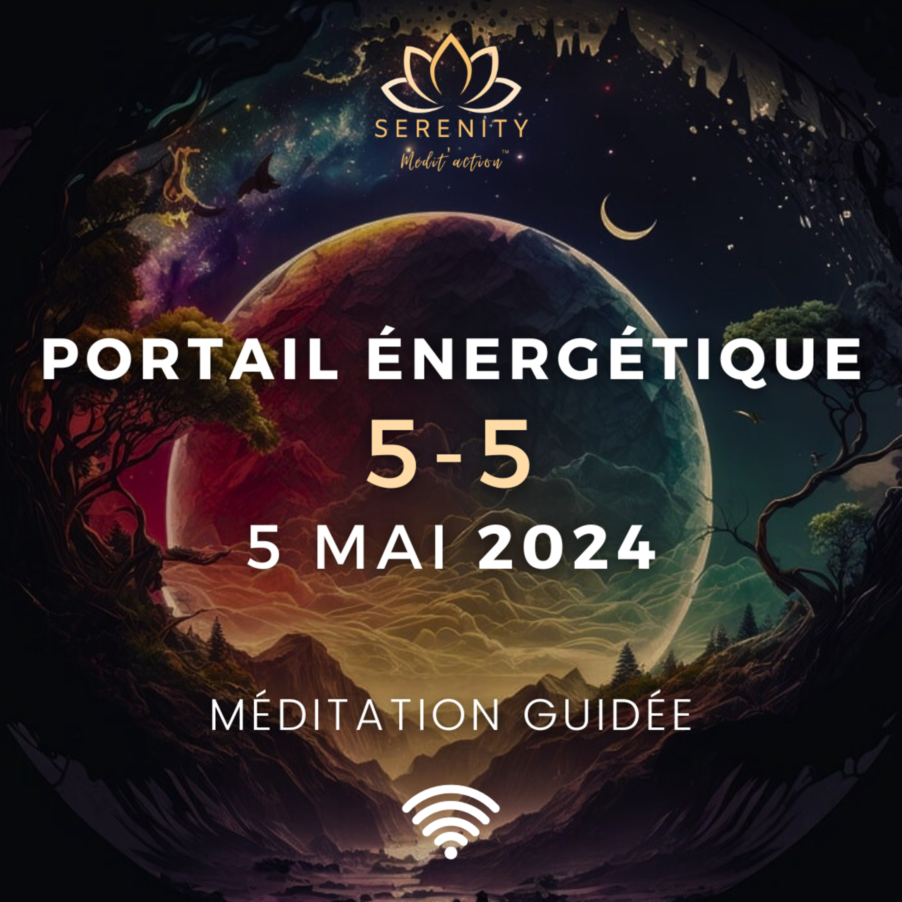 25 MIN 🎧 Méditation PUISSANT Portail énergétique du 5-5 episode artwork
