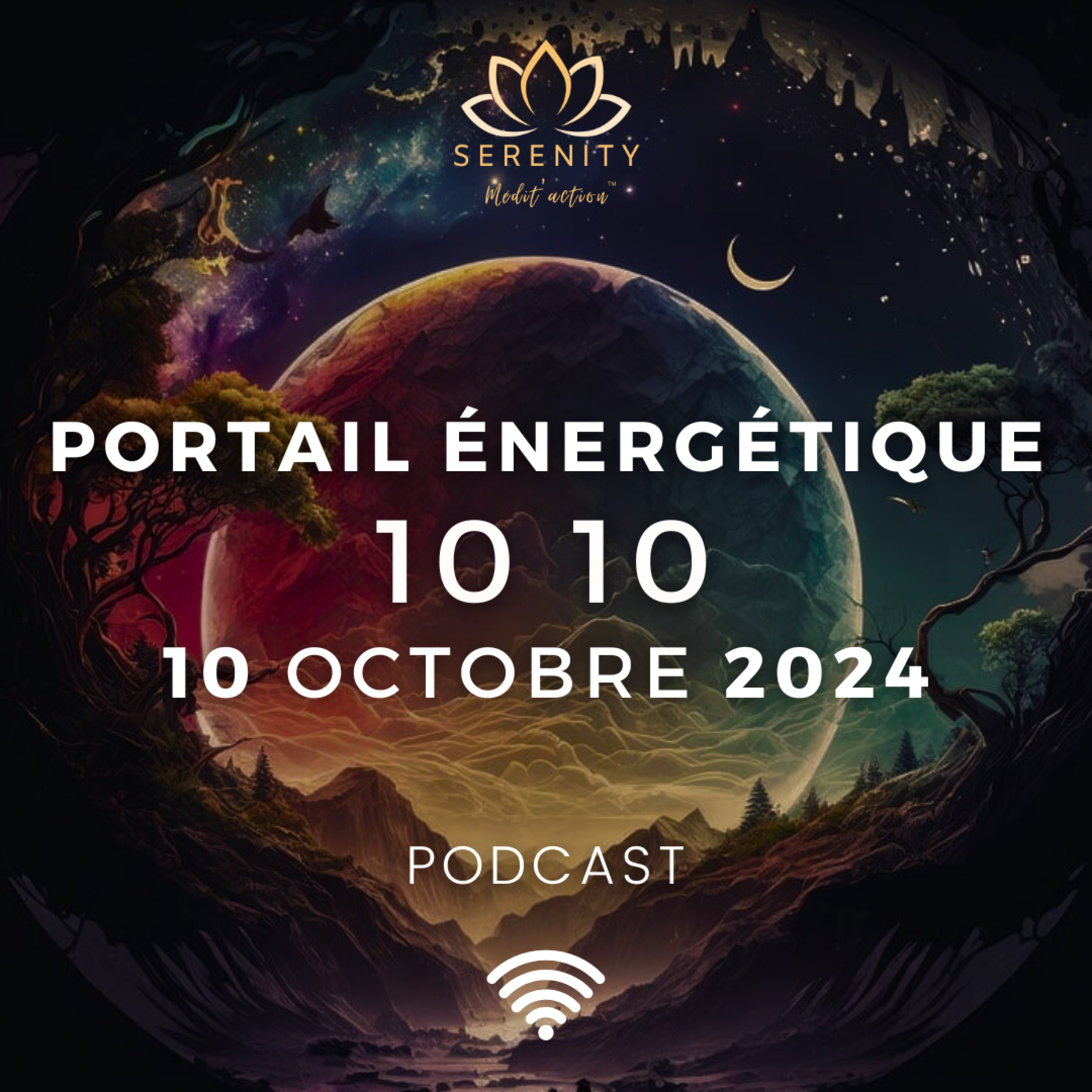 ✨ Énergies du plus GRAND PORTAIL énergétique du 10.10 - Jeudi 10 Octobre 2024 episode artwork