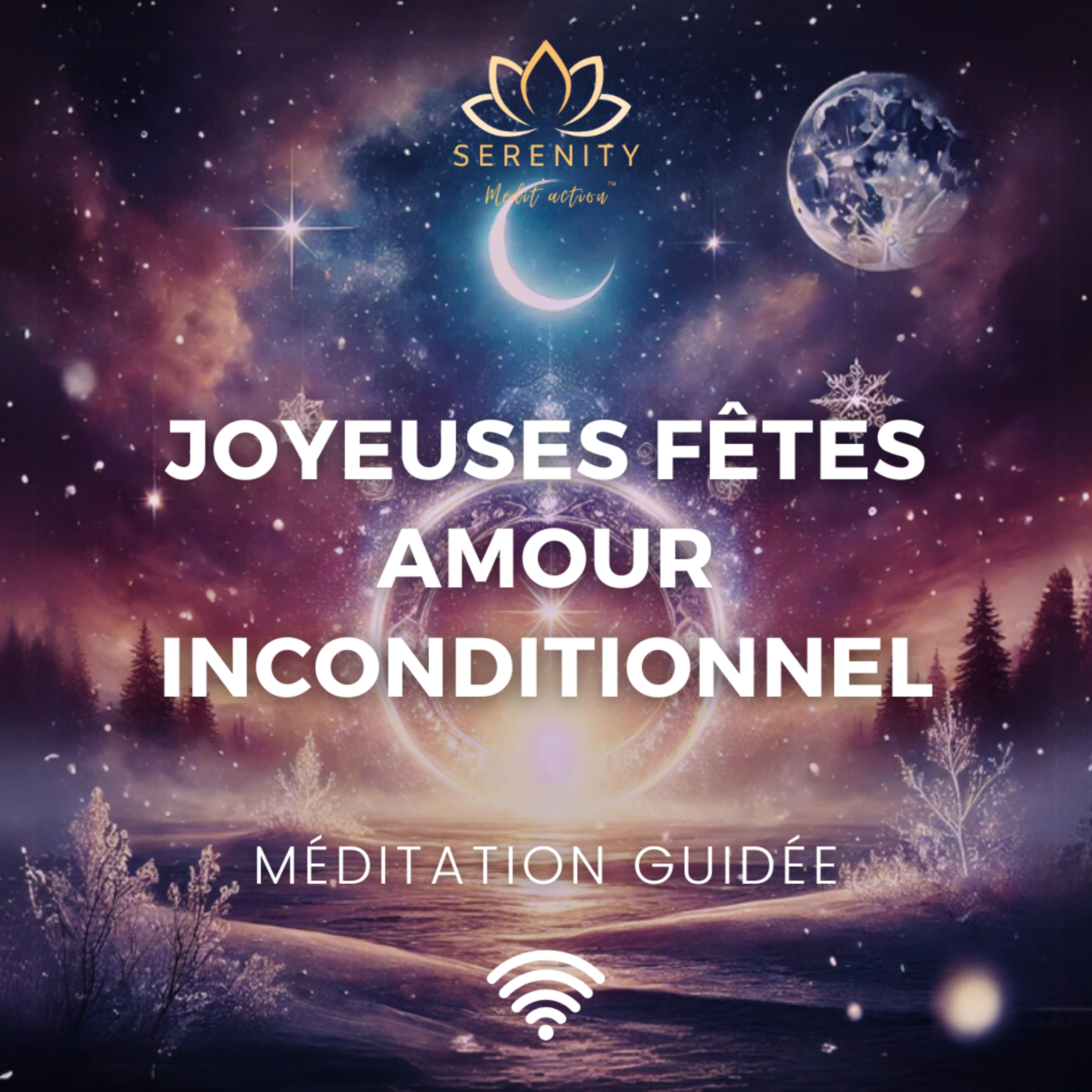 ✨ 15 MIN MÉDITATION de Noël pour vibrer la Lumière de l'Amour Inconditionnel - Fêtes de fin d'année episode artwork