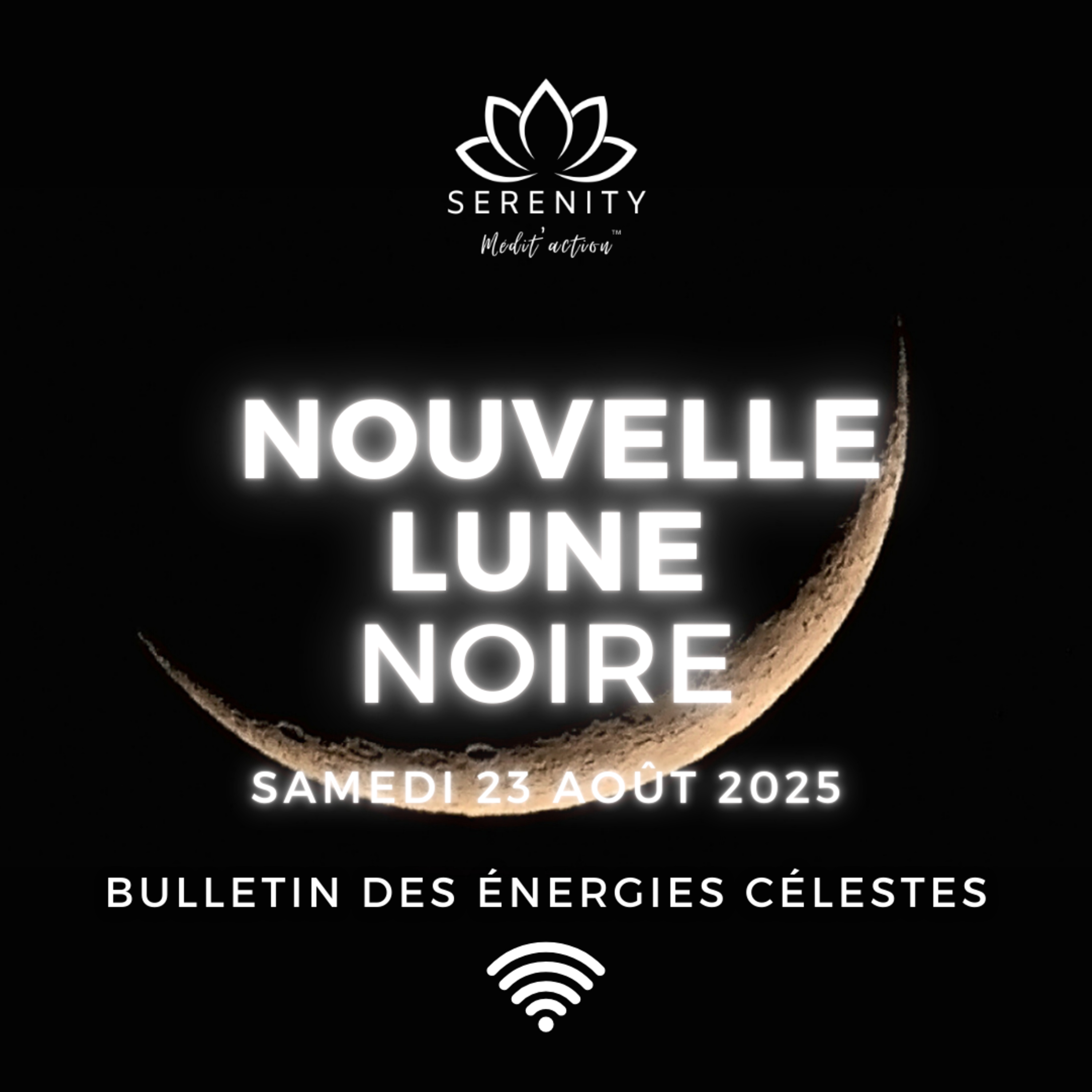 🌑 NOUVELLE LUNE NOIRE du Samedi 23 Août 2025 en VIERGE – Manifestation – Guidance podcast