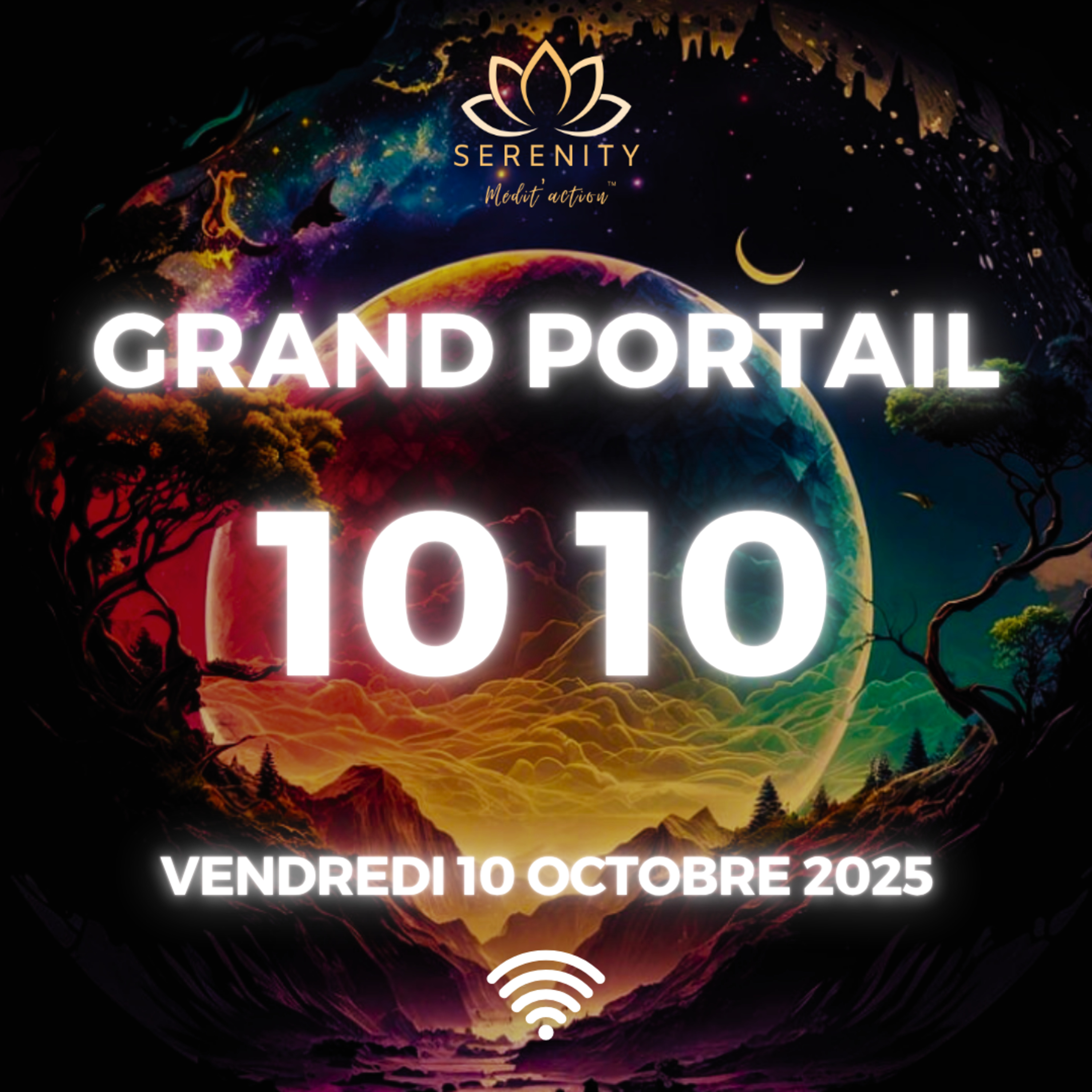 ✨ Énergies du plus GRAND PORTAIL énergétique du 10.10 - Vendredi 10 Octobre 2025 🎧 Podcast