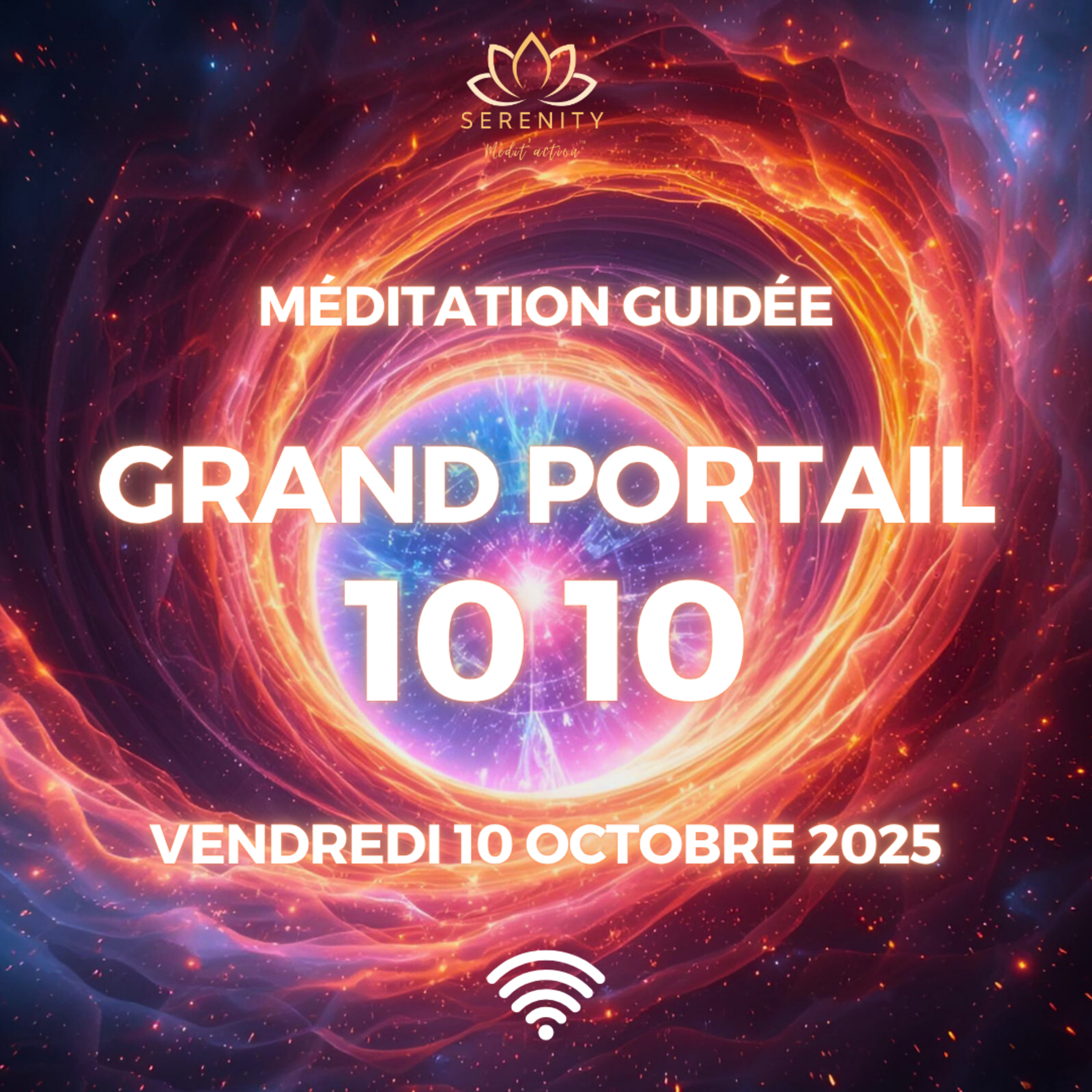 🎧 Méditation Guidée ✨ GRAND PORTAIL énergétique 10.10 - Vendredi 10 Octobre 2025 episode artwork