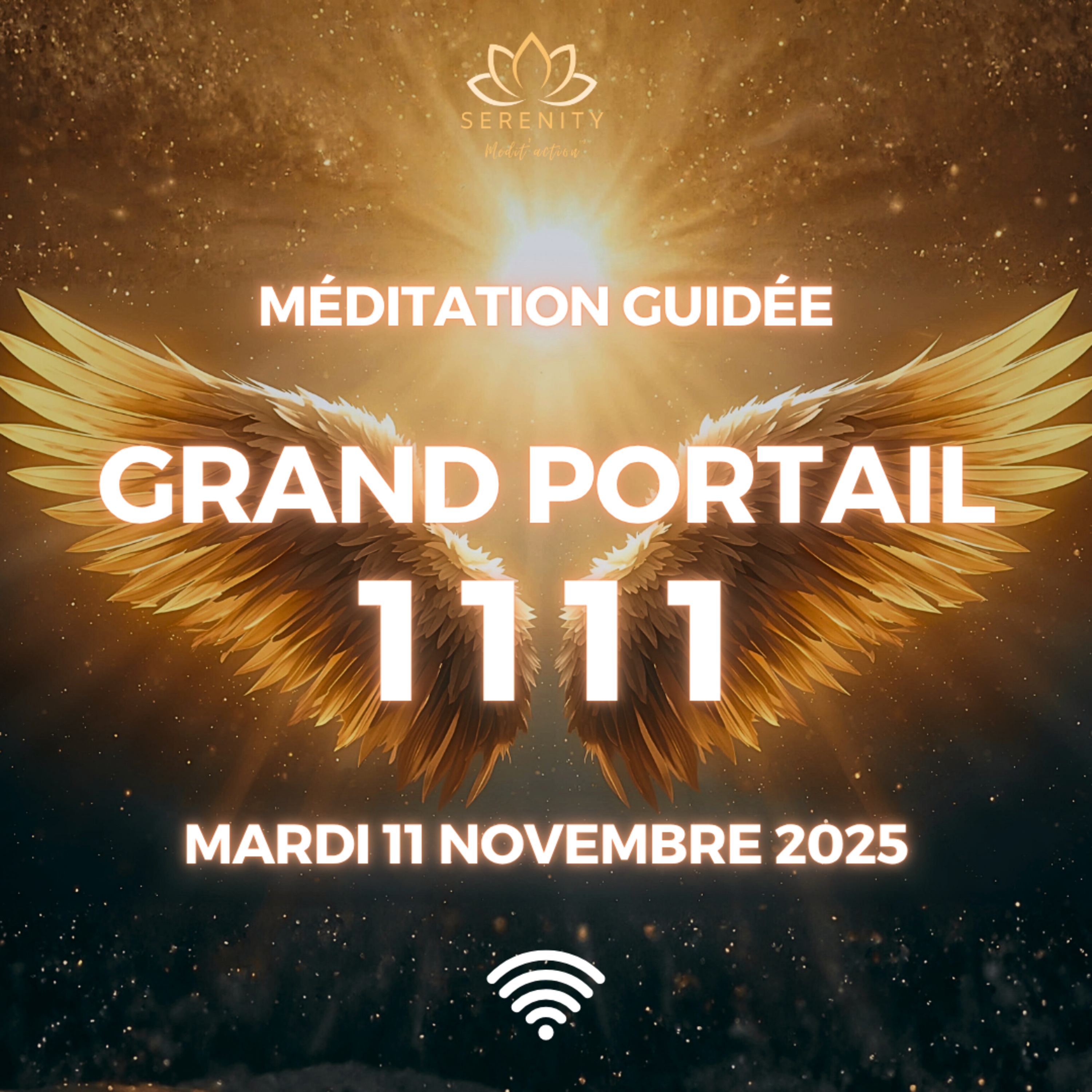 11.11 🙏 10 MIN Méditation guidée du GRAND Portail du 11.11 - Mardi 11 Novembre 2025 episode artwork