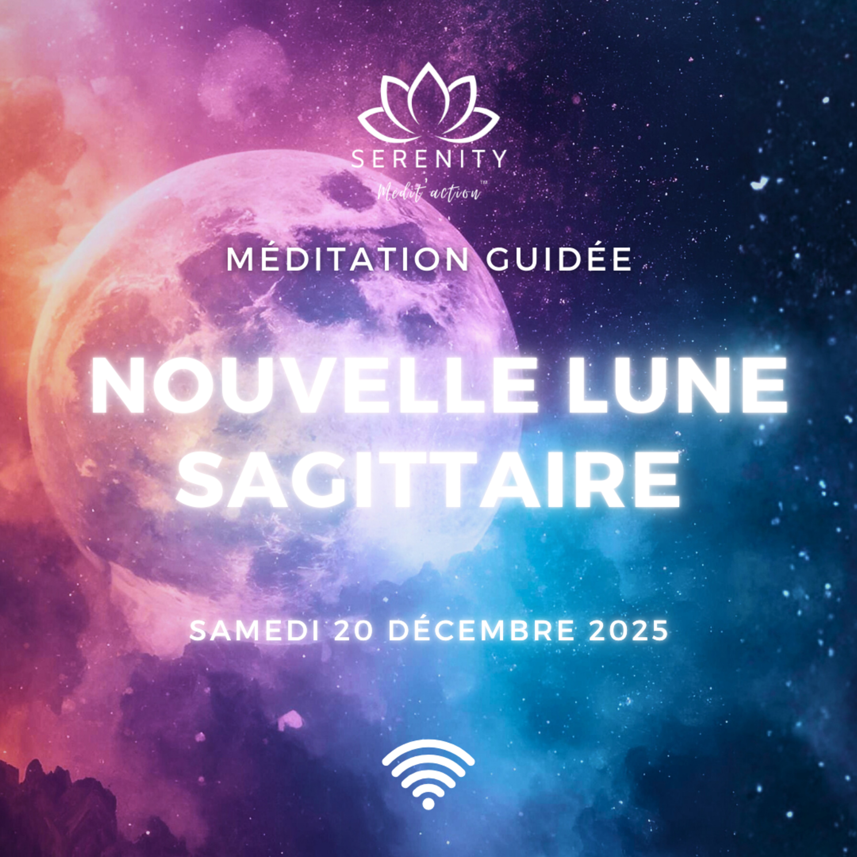 10 MIN 🌑 Méditation dernière NOUVELLE LUNE en SAGITTAIRE du Samedi 20 Décembre 2025 episode artwork