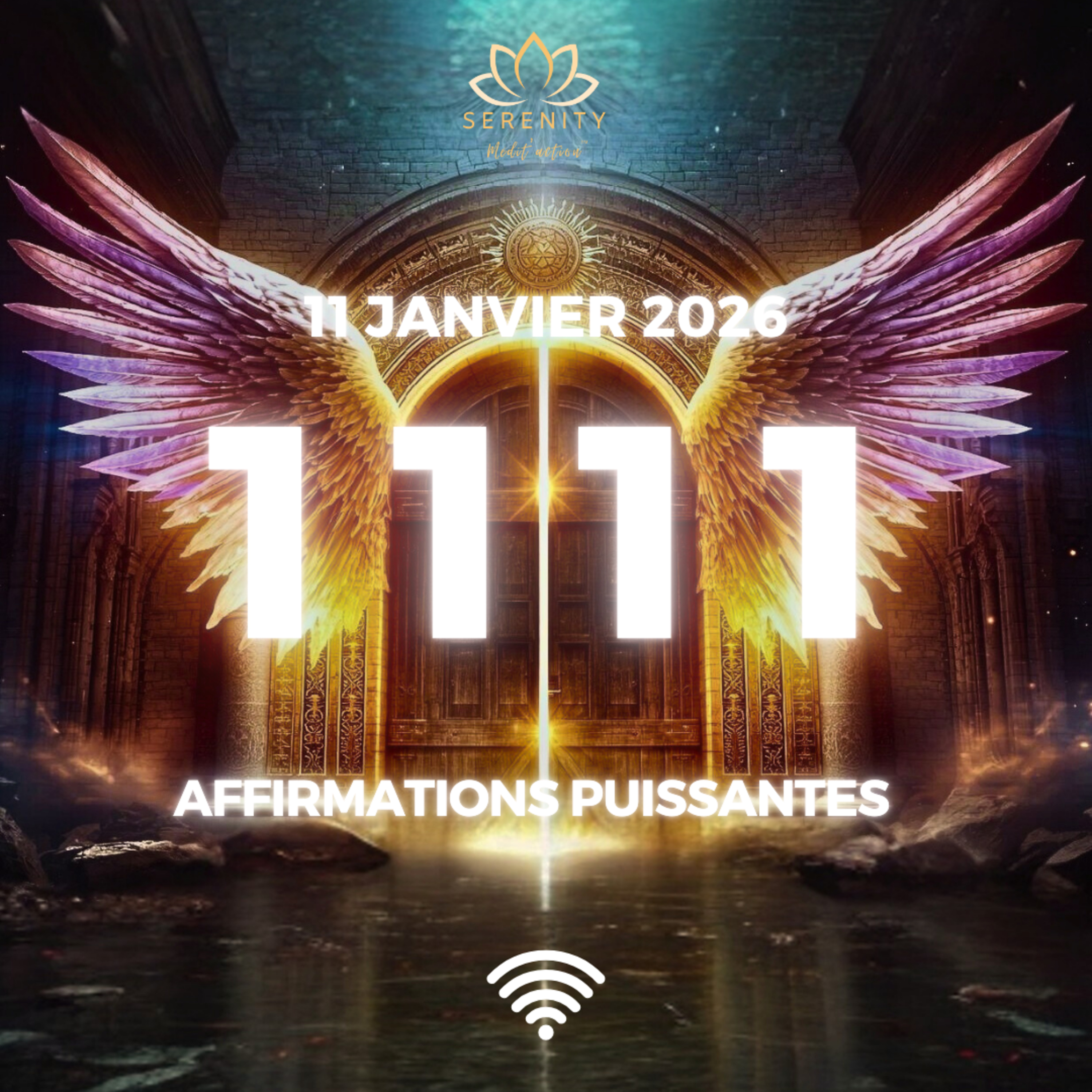 Méditation du Grand Portail du 11 Janvier 2026 ✨ 11/1/1 - Affirmations pour Manifester episode artwork