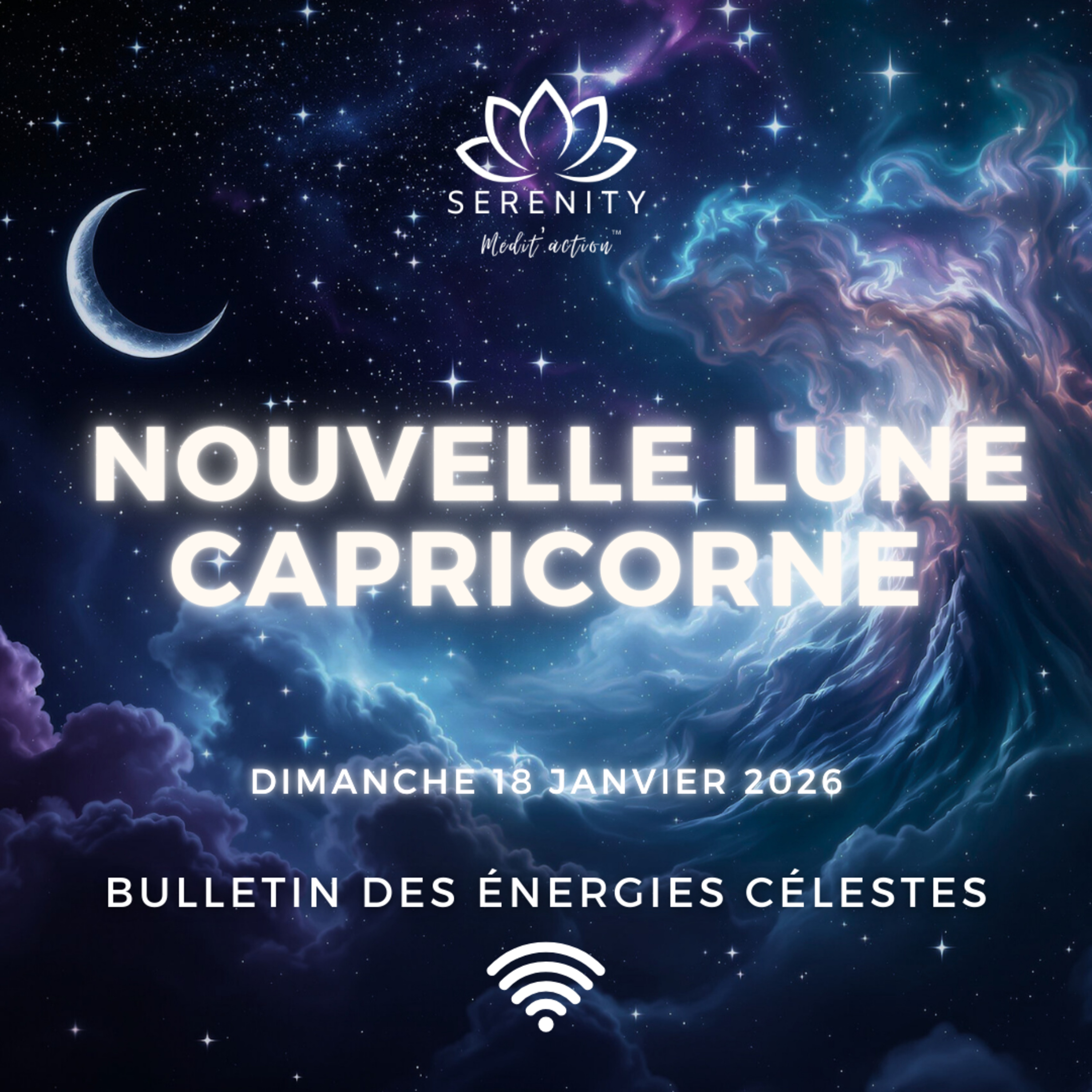 Première Nouvelle Lune de 2026 en Capricorne ♑ — Pose les Fondations de ton Nouveau Cycle episode artwork