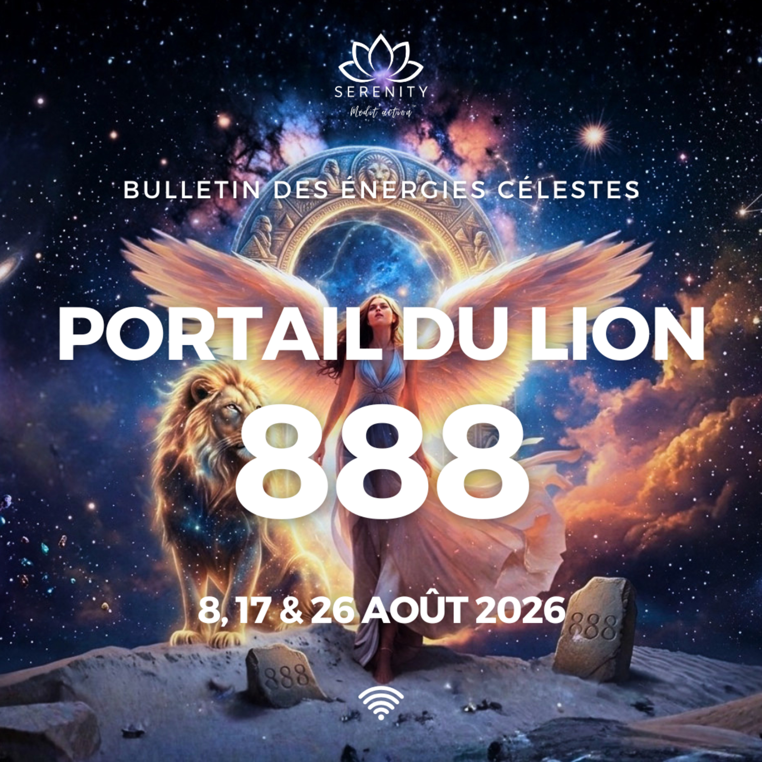 888 🦁 GRAND PORTAIL DU LION & 888 - 8 Août 2026 - Manifestation d'Abondance episode artwork