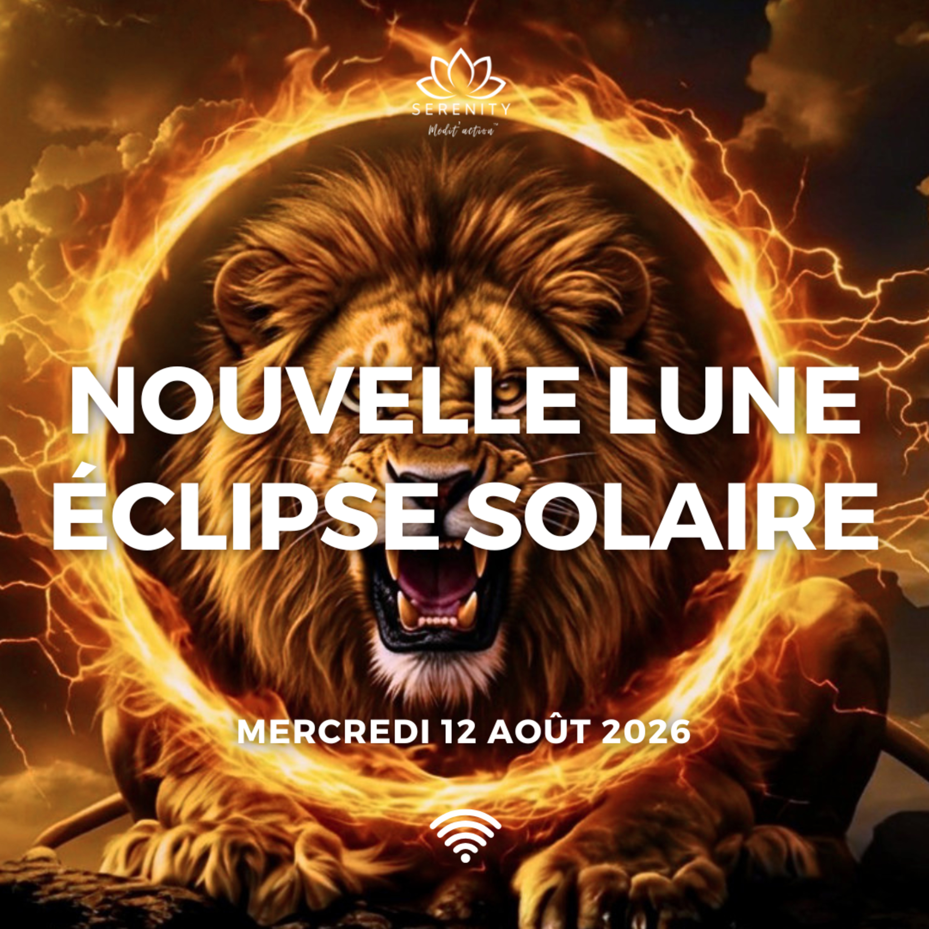 NOUVELLE LUNE & ÉCLIPSE SOLAIRE EN LION - 12 AOÛT 2026 : OSE RAYONNER 🦁 episode artwork