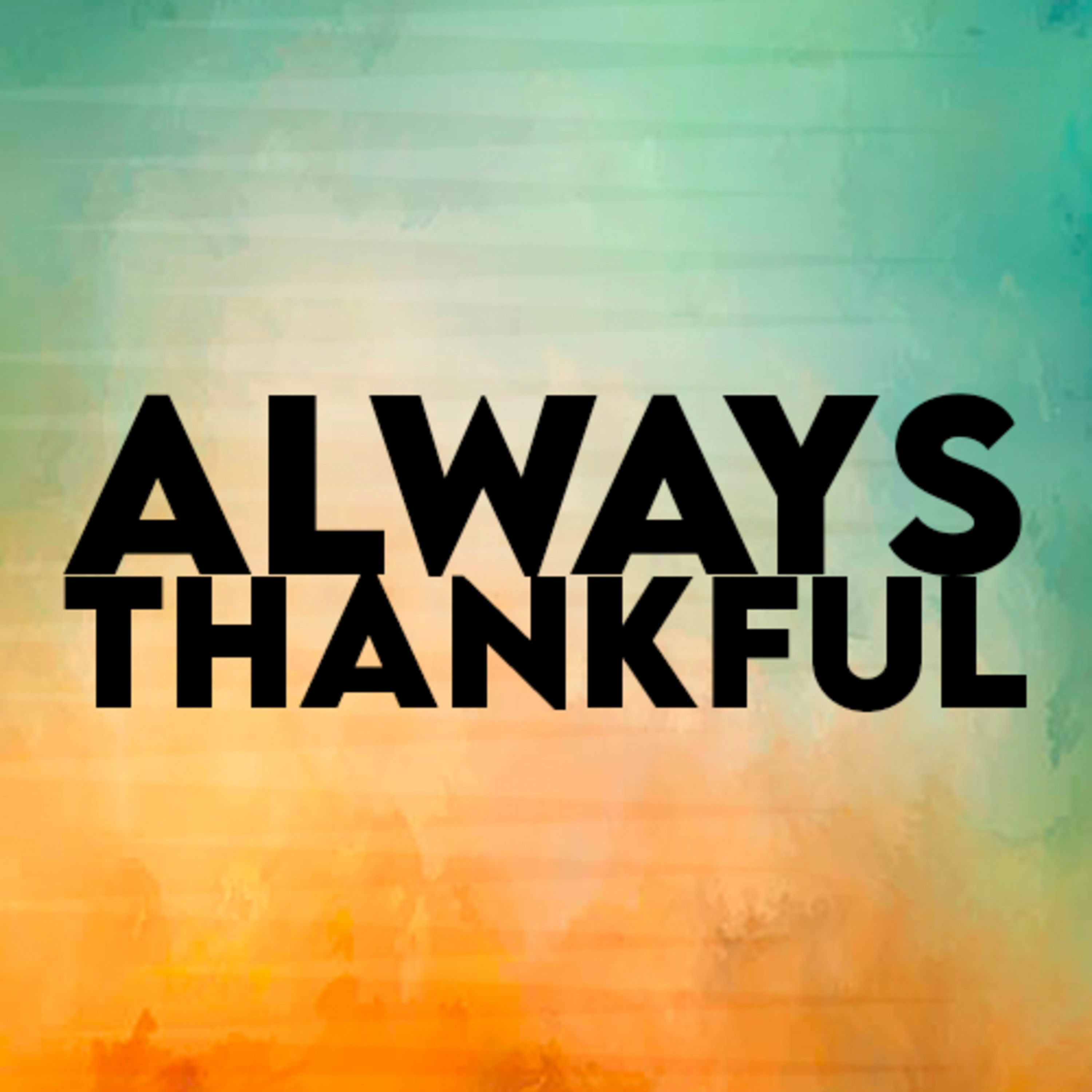 Always Thankful episode artwork
