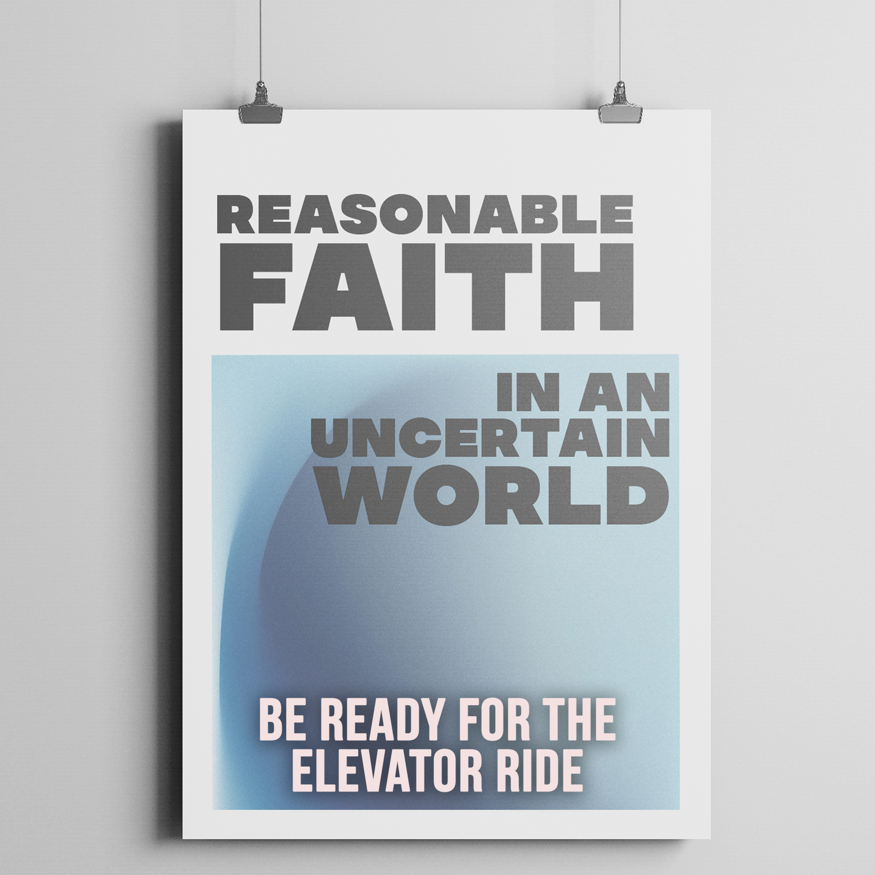 Reasonable Faith: Be Ready for the Elevator Ride episode artwork