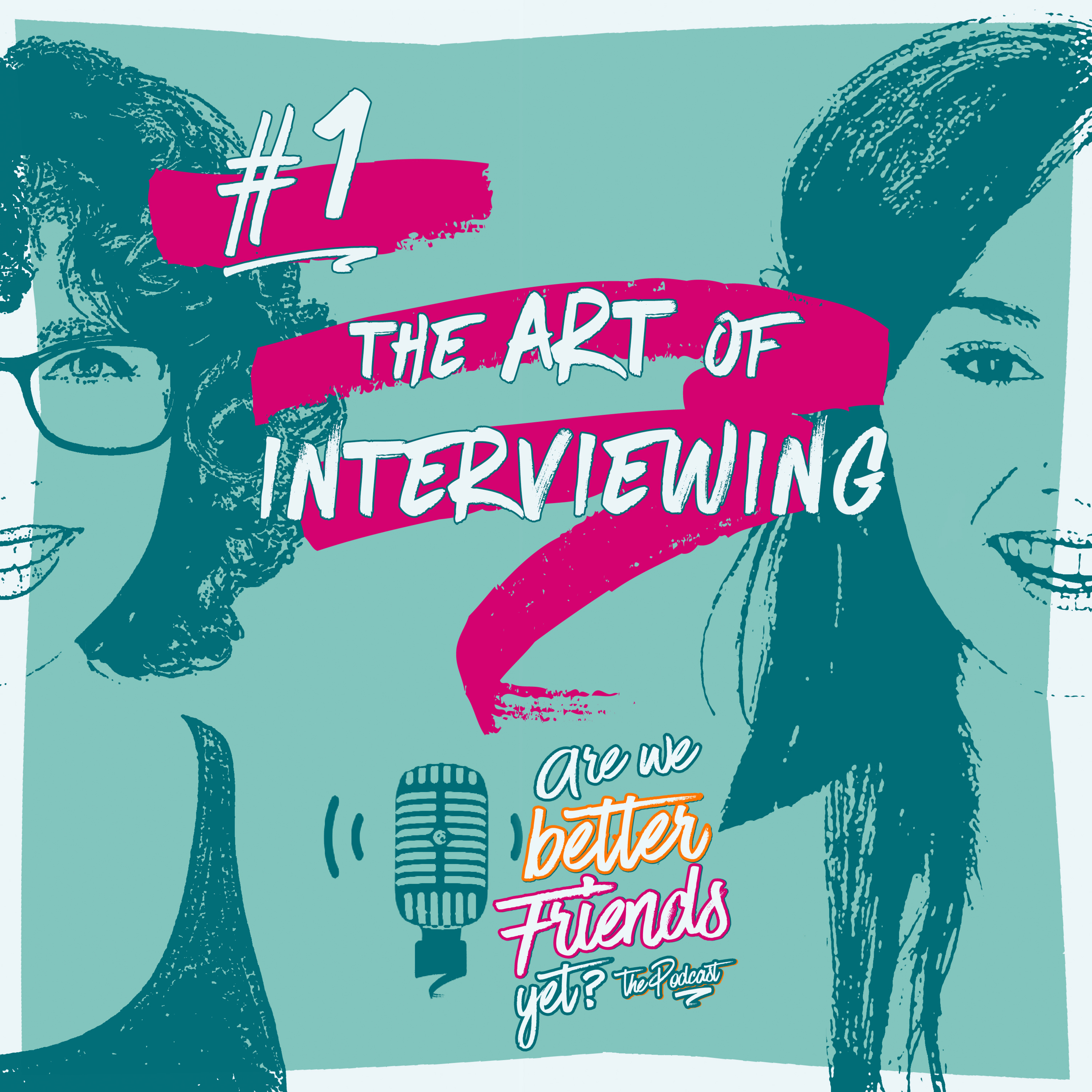 The art of interviewing episode artwork