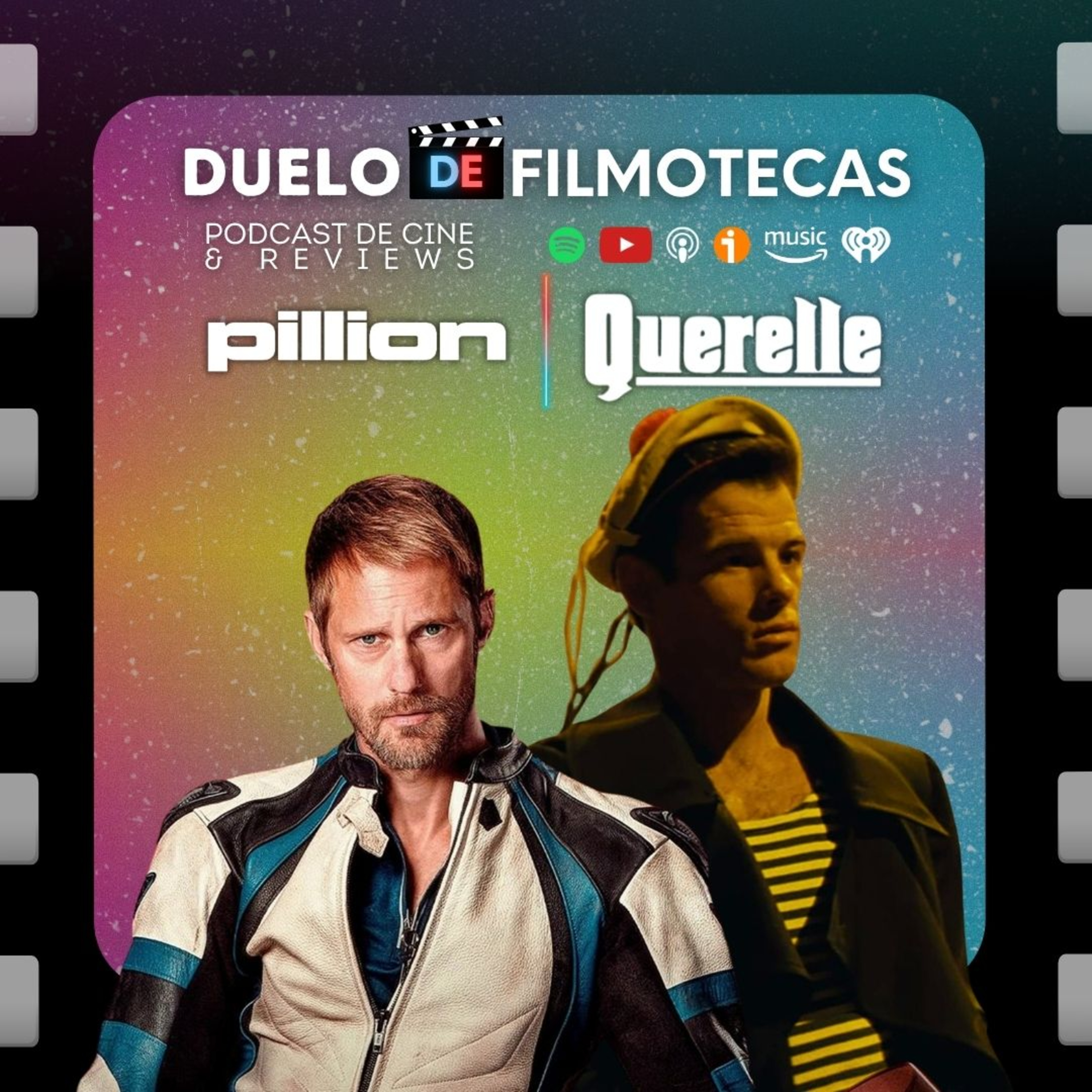 PILLION (2025) y QUERELLE (1982) episode artwork