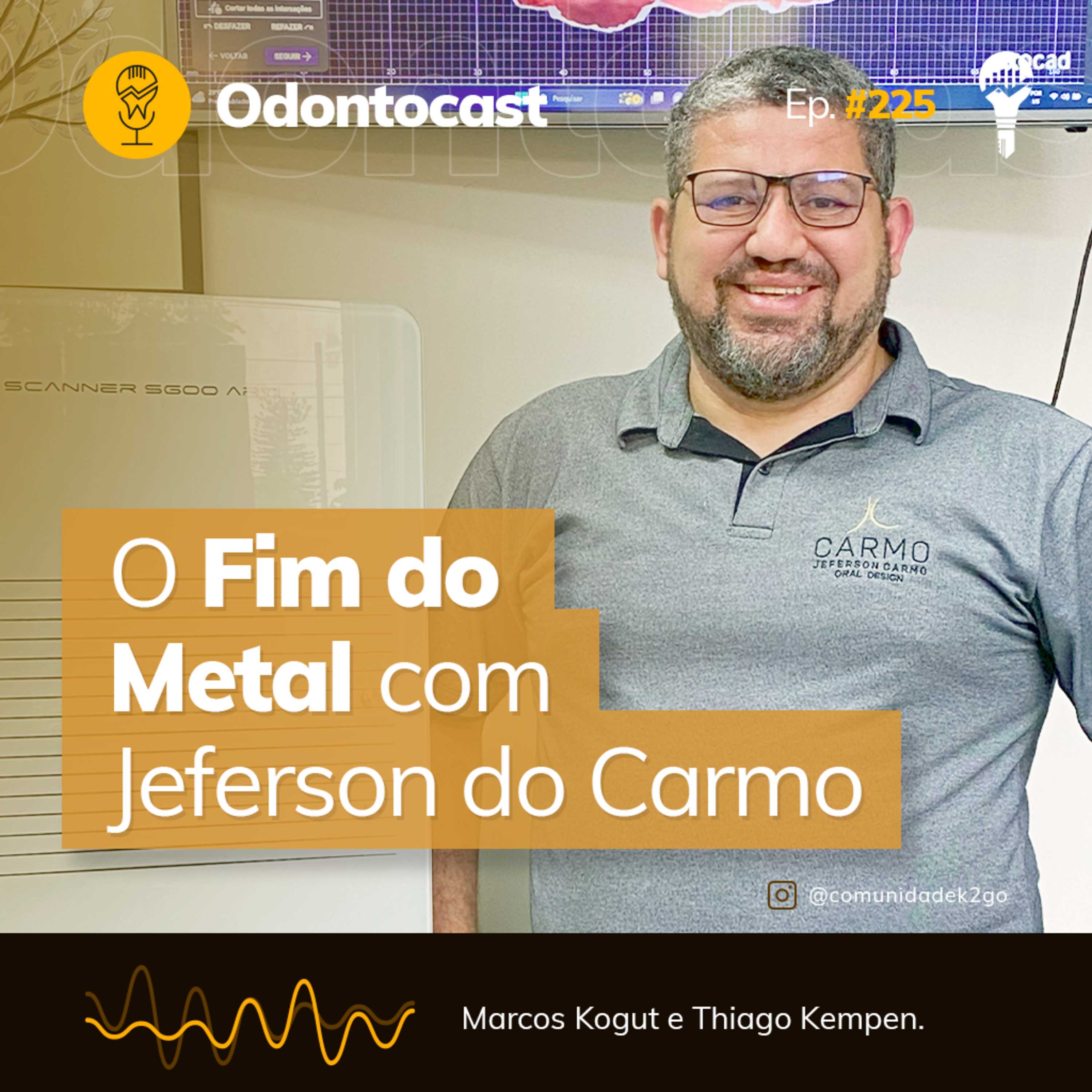 Episódio 225 - O Fim do Metal com Jeferson do Carmo episode artwork