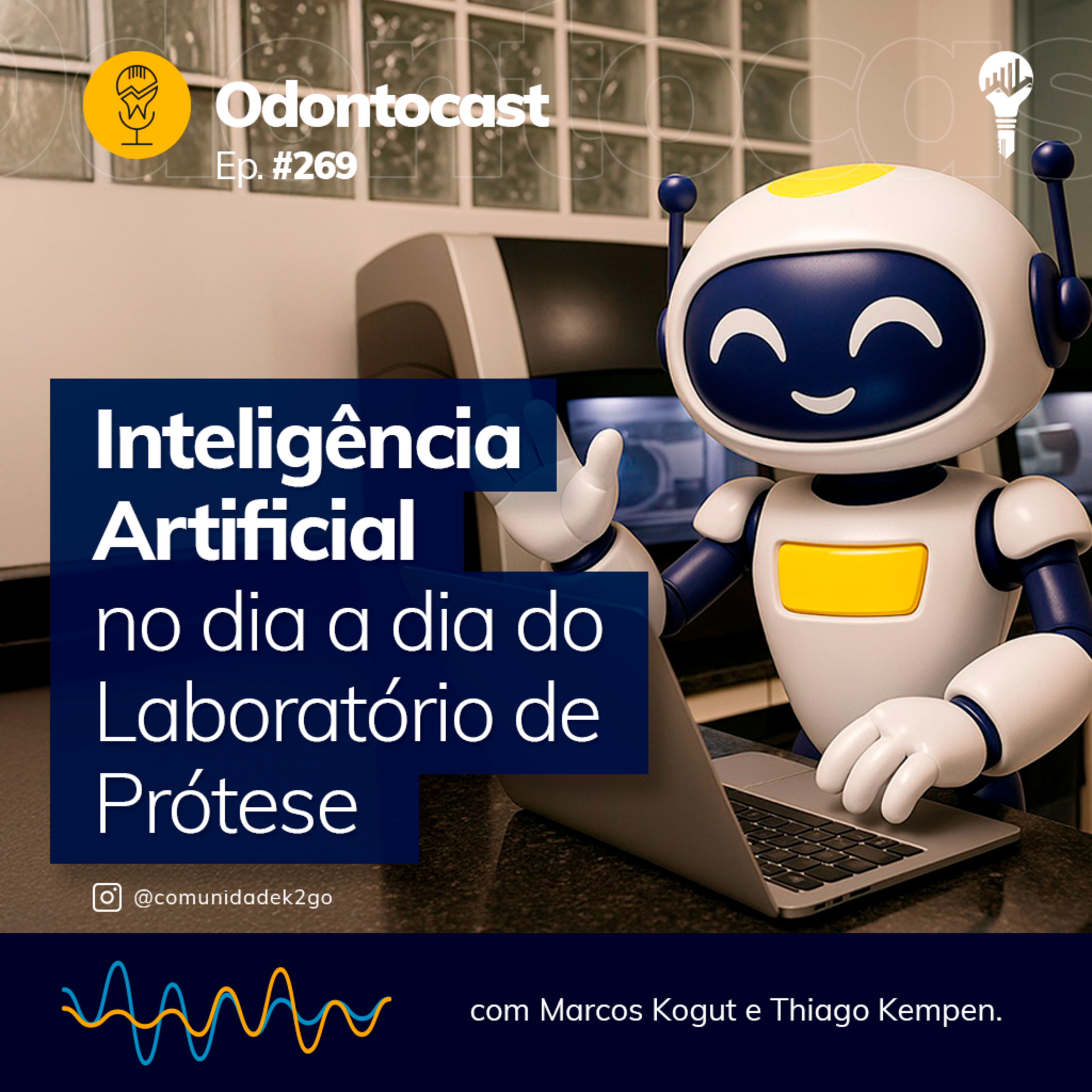 Episódio 269 - Inteligência Artificial com Marcos Kogut e Thiago Kempen episode artwork