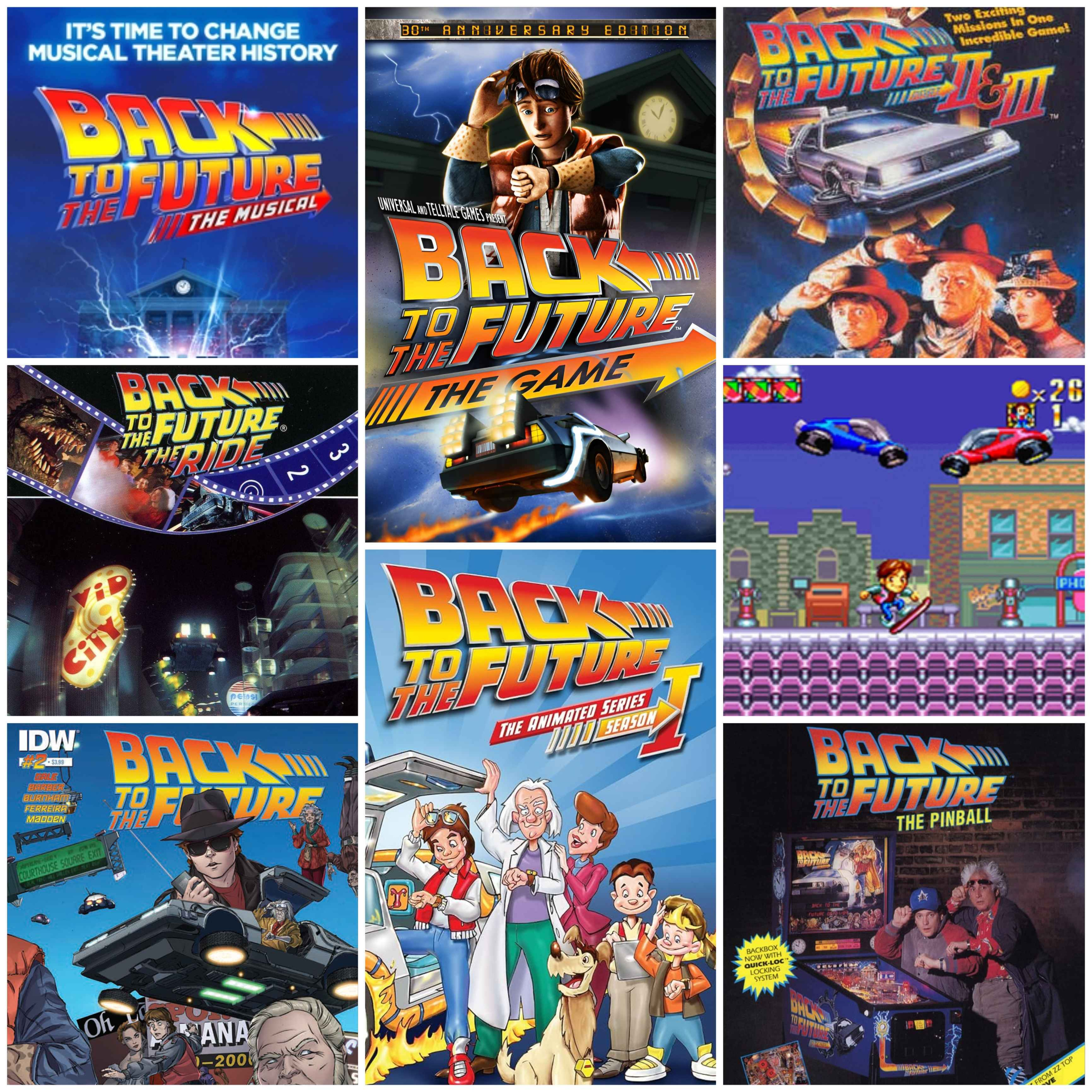 Bonus: BACK TO THE FUTURE - Beyond the Trilogy! (The Musical, The Ride, The Comics, etc)