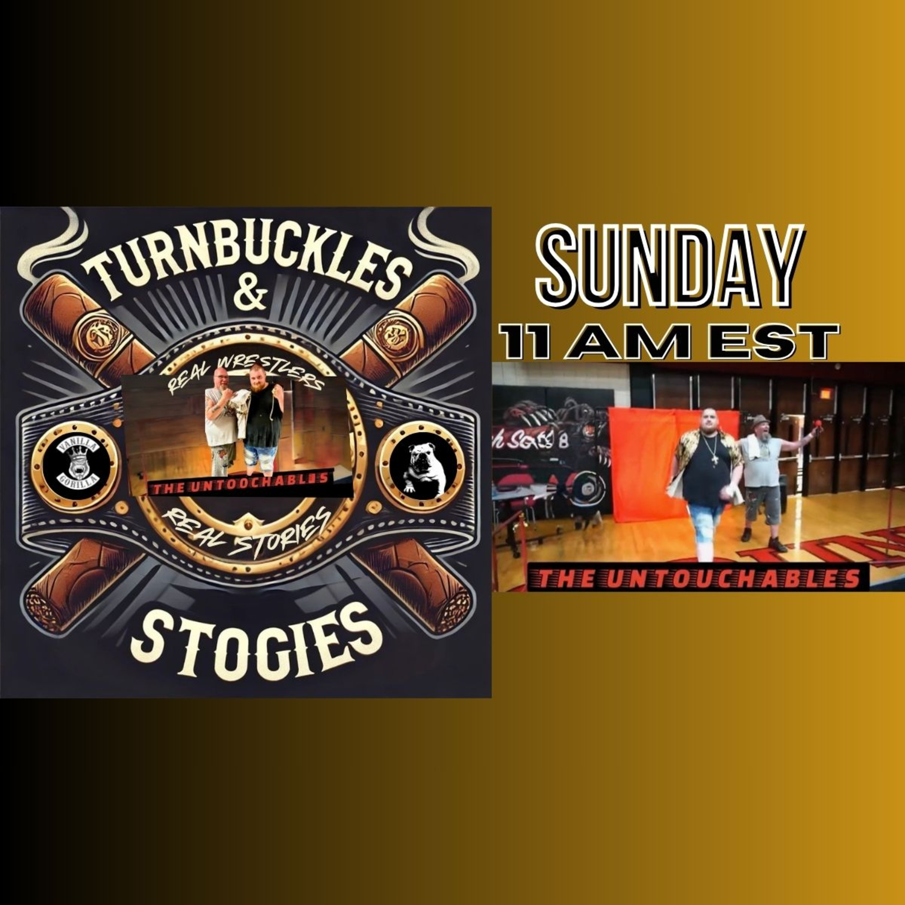 Turnbuckles & Stogies Moonflower Main Event Crowned Heads & Jon Huber Return to the Ring! episode artwork