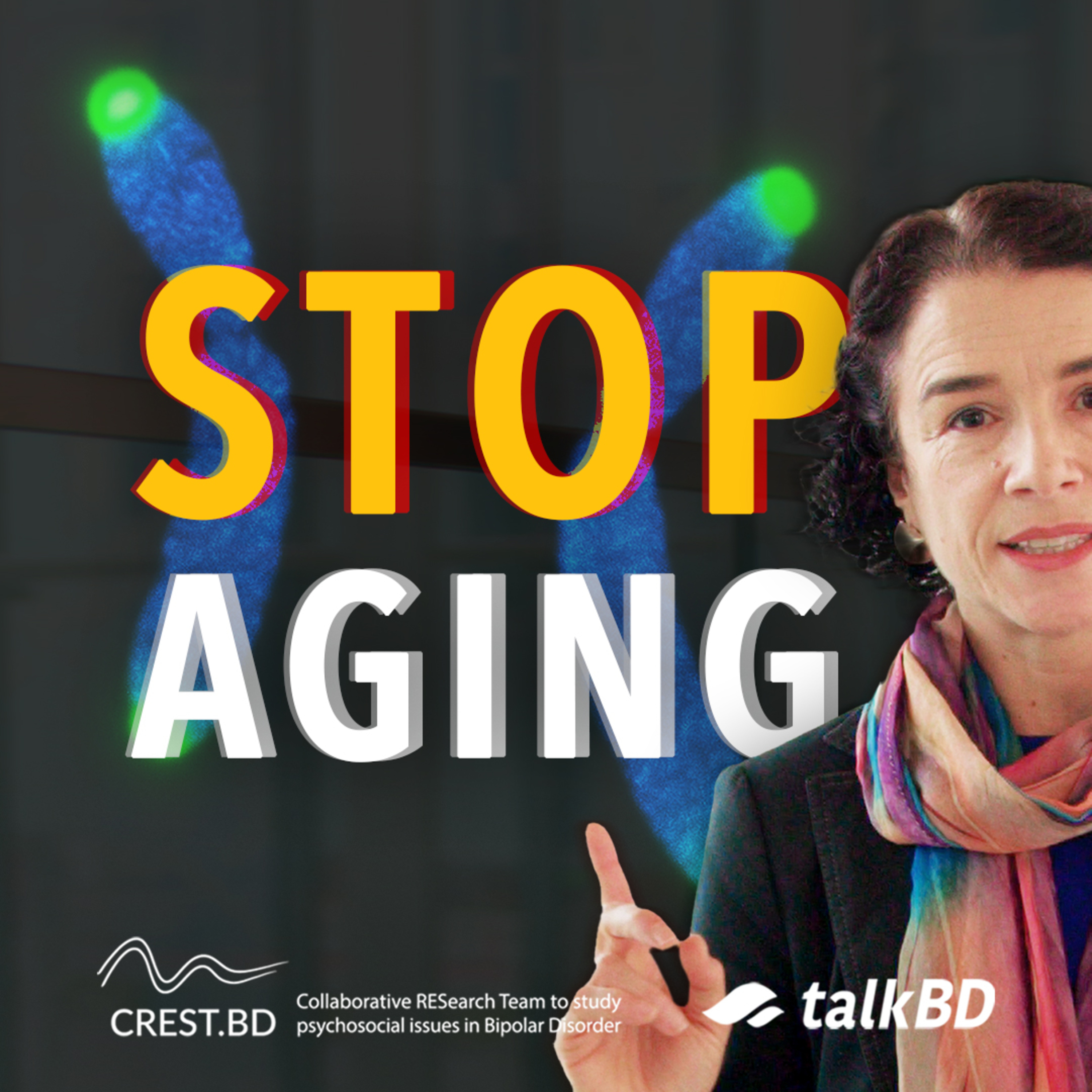 Does Bipolar Disorder Age You Faster? ⏳ | Dr. Paula Villela Nunes | talkBD Bipolar Explained episode artwork