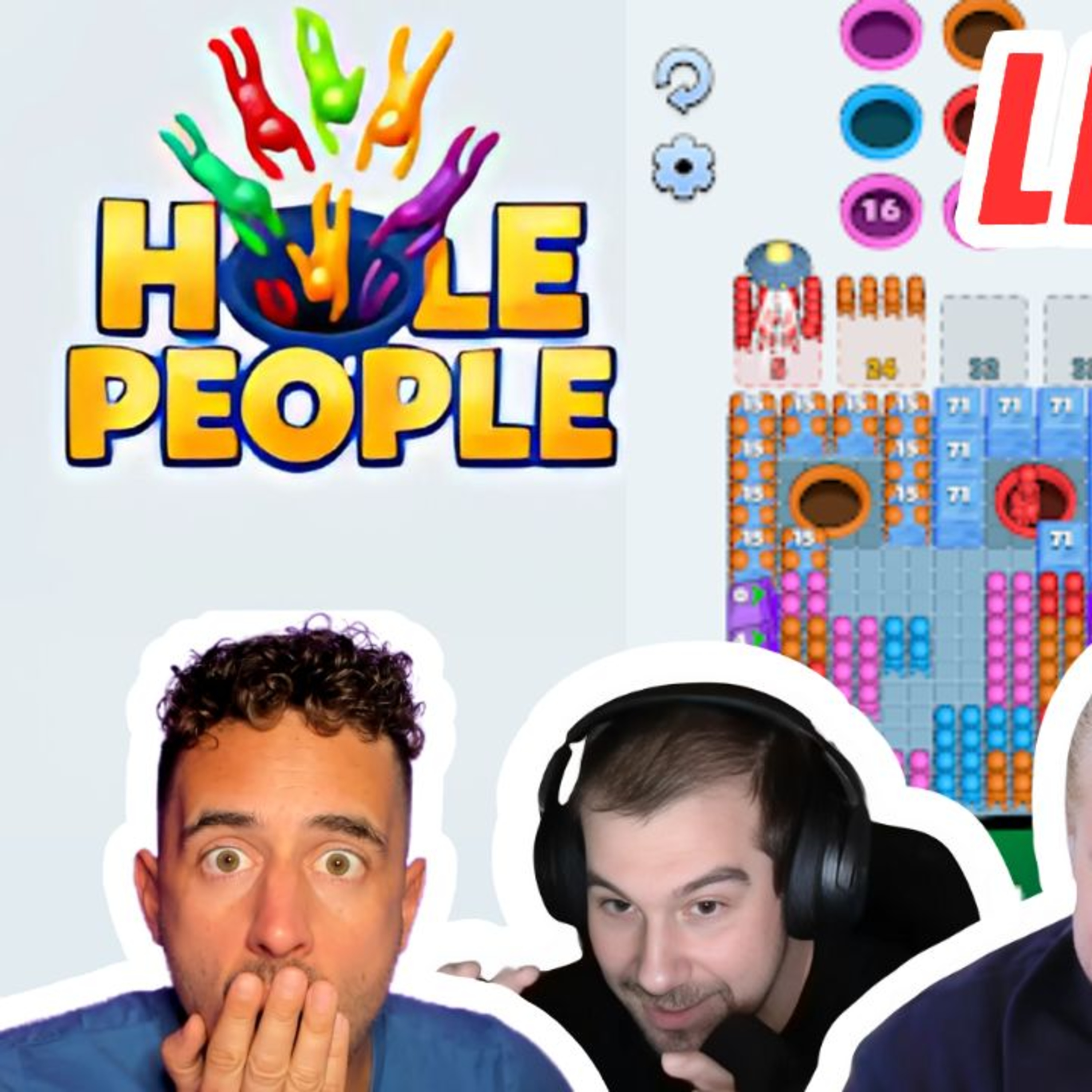 Episode art: Live Game Review - Hole People by Rollic Games