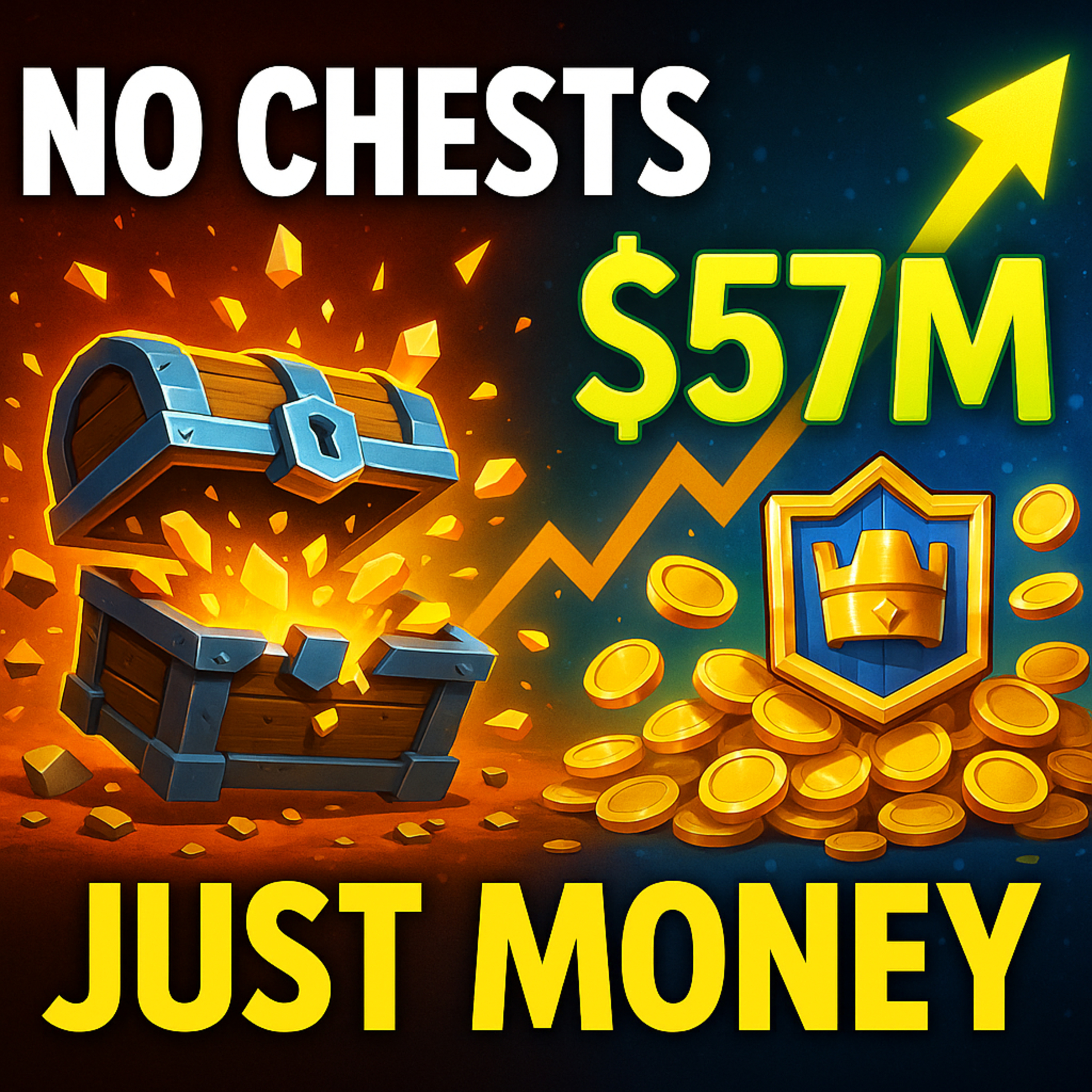 💥 Clash Royale’s $57M Comeback: Players cry pay-to-win, Supercell cries $2M a day by Jakub Remiar